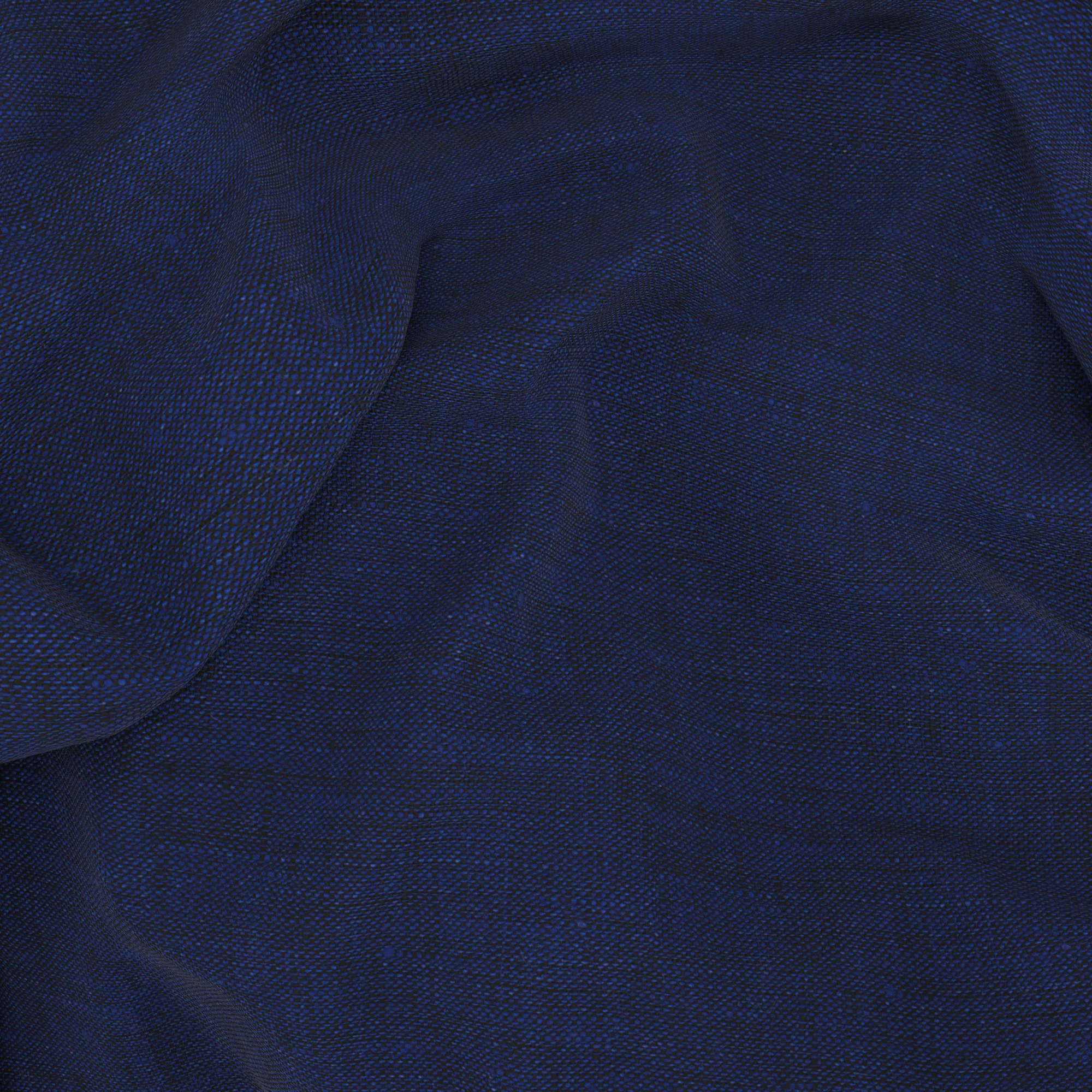 Camicia in lino blu zaffiro - Image 7