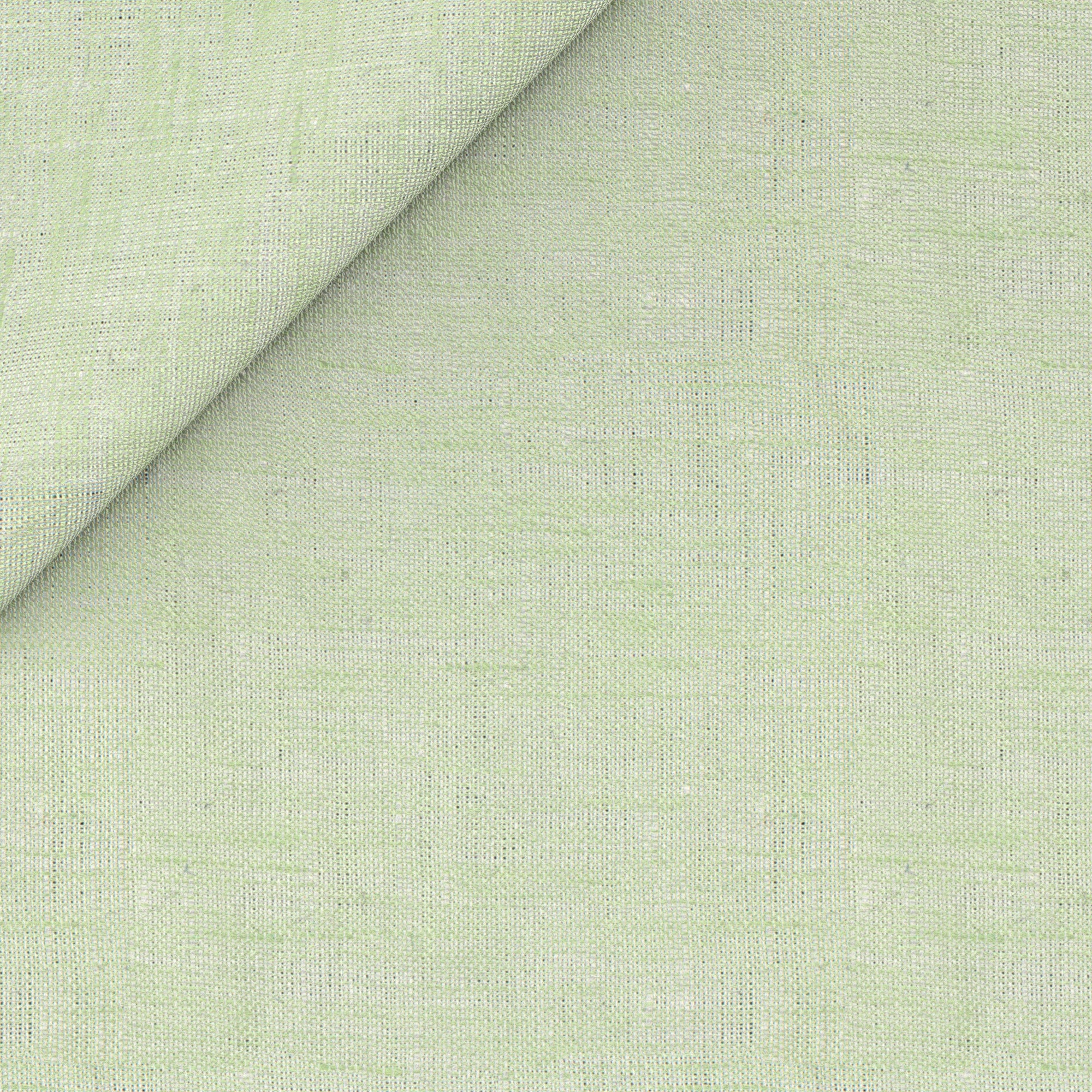 Camicia in lino verde chiaro - Image 5