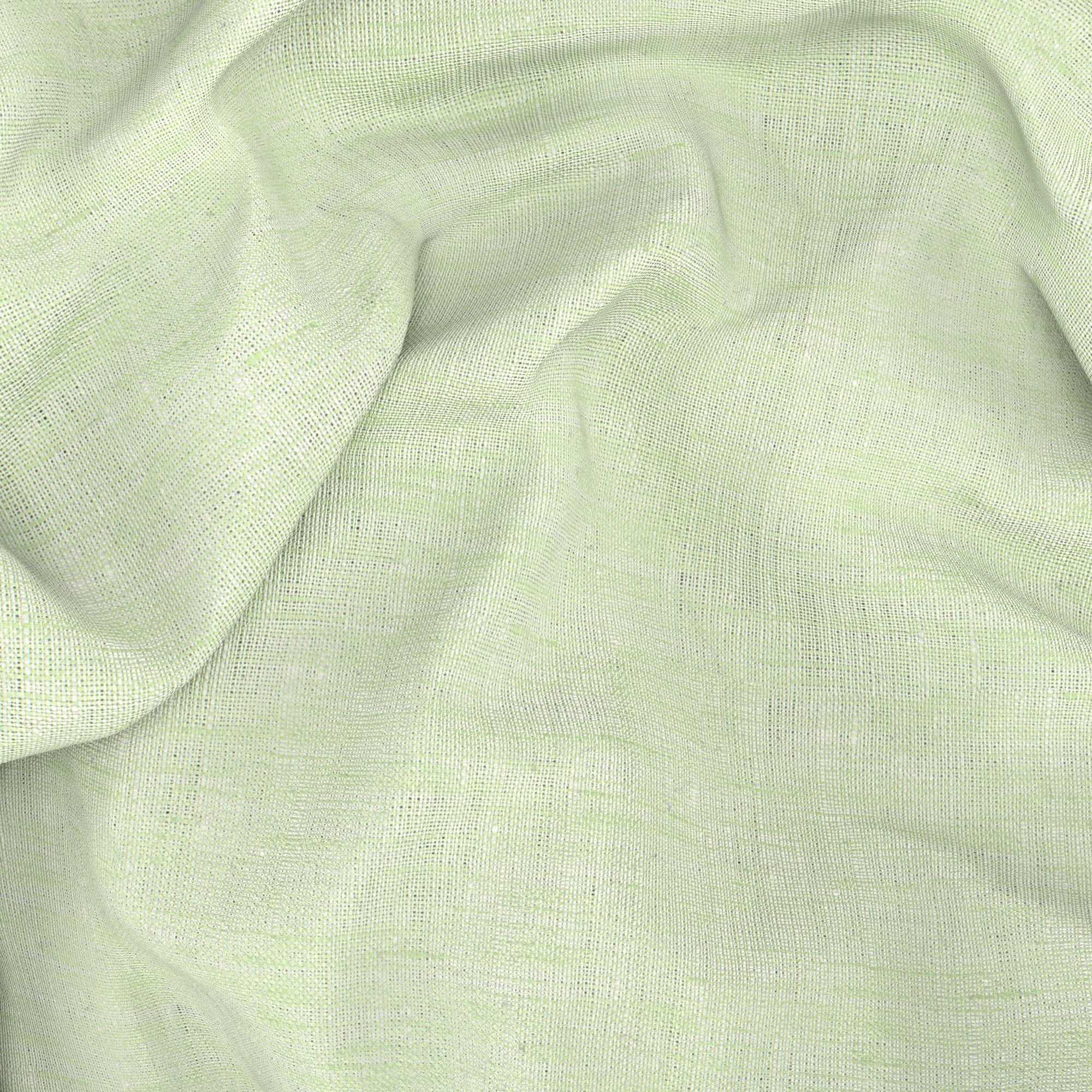 Camicia in lino verde chiaro - Image 7