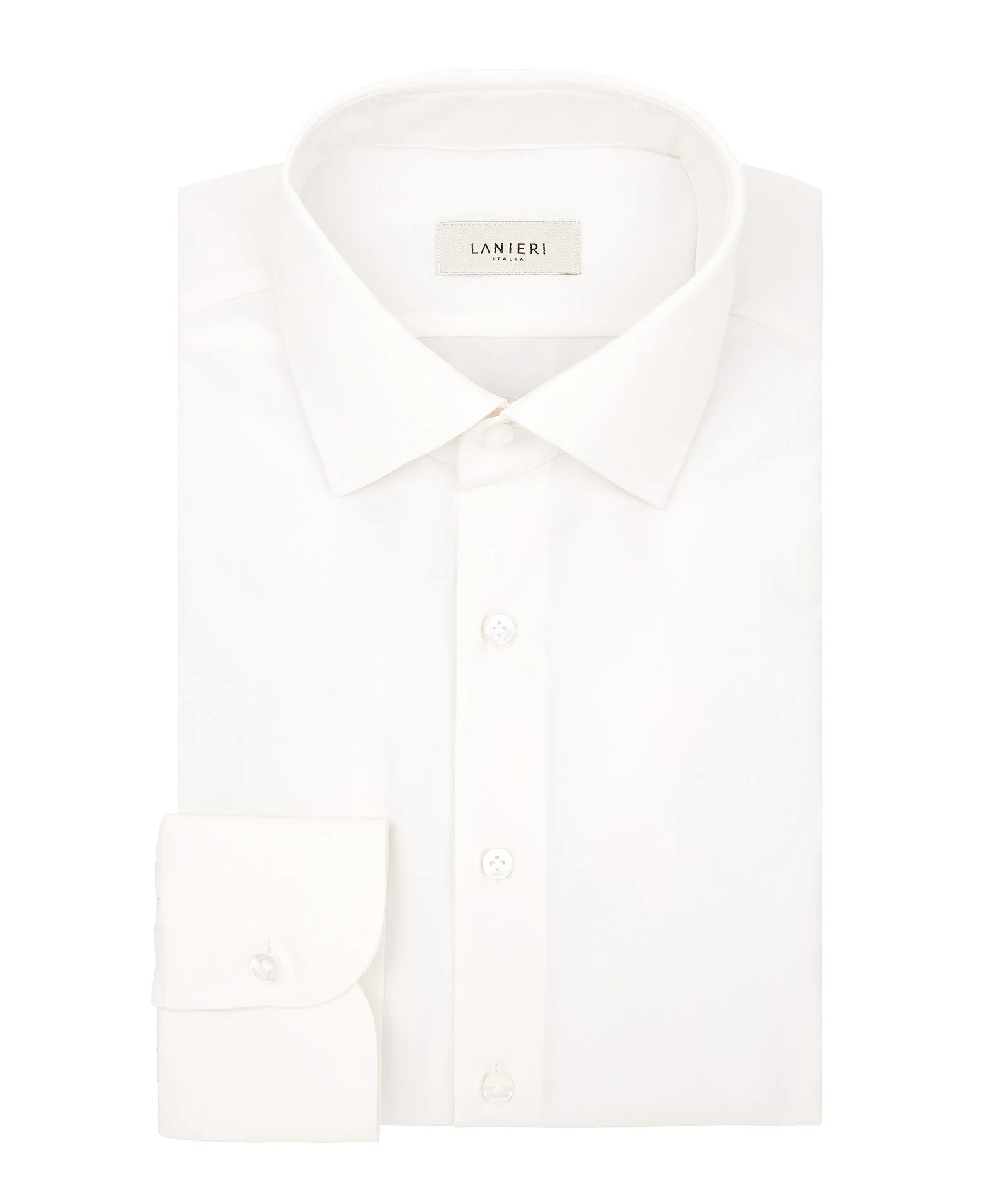 Camicia Lana Merino Bianco - Image 3
