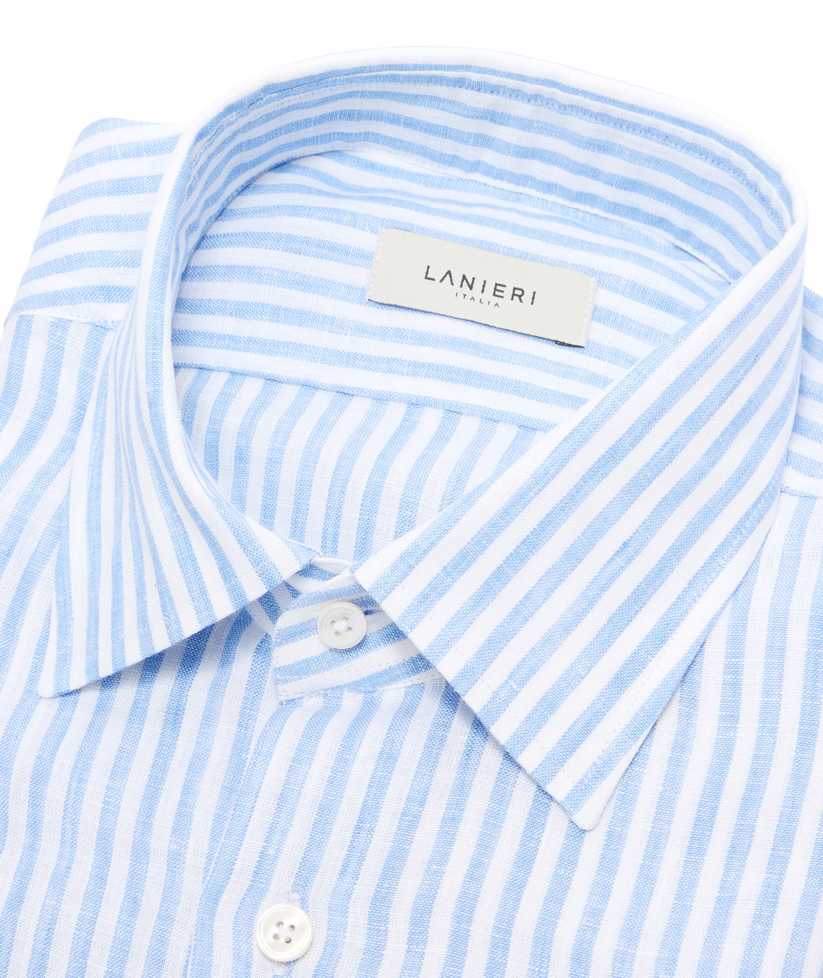 Camicia Lino Celeste - Image 3