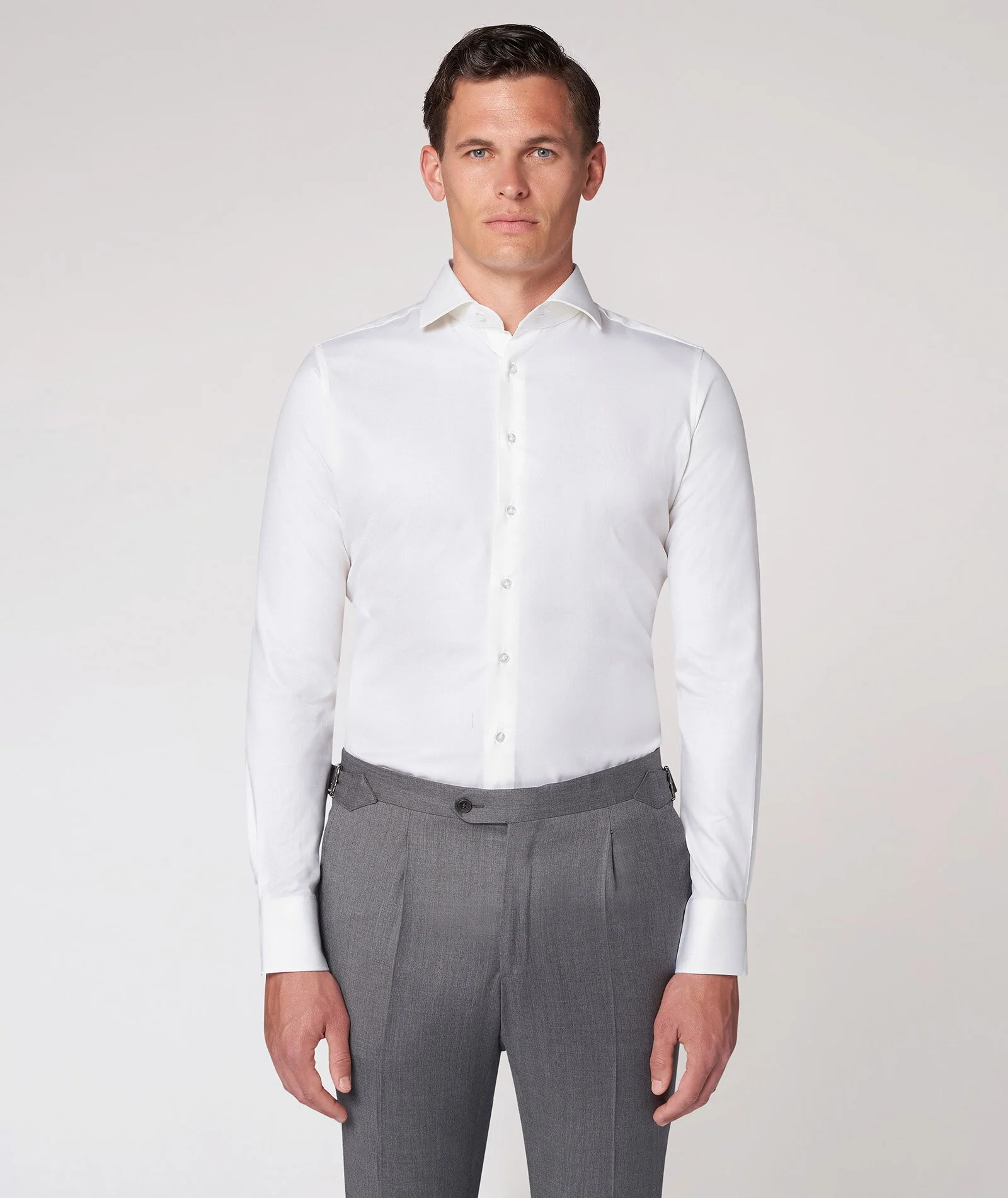Camicia Natural Stretch Bianca