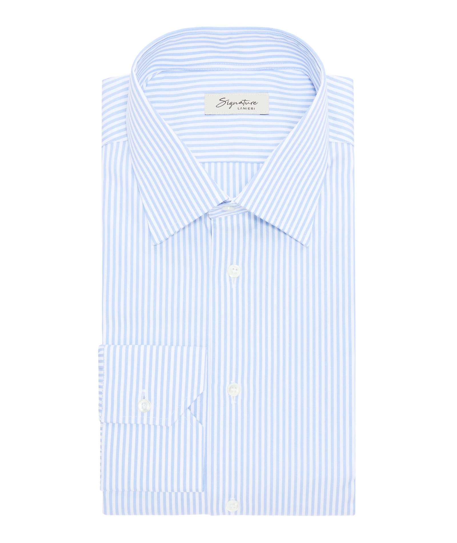 Camicia Righe Azzurre Pinpoint - Image 2