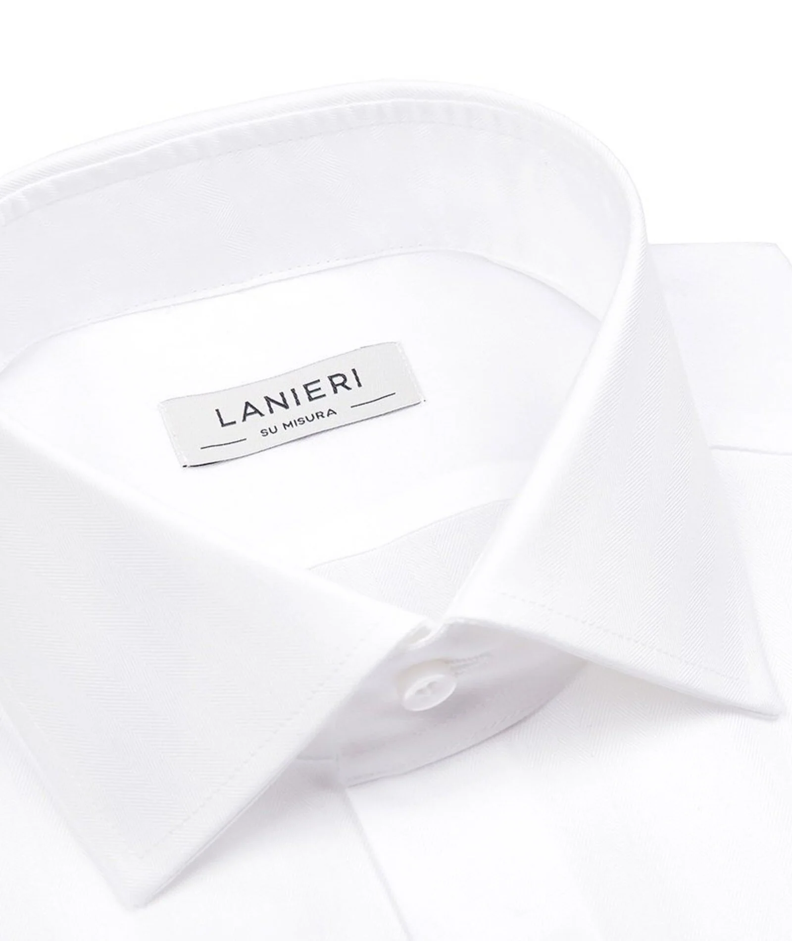 Camicia Spigata Bianca - Image 2
