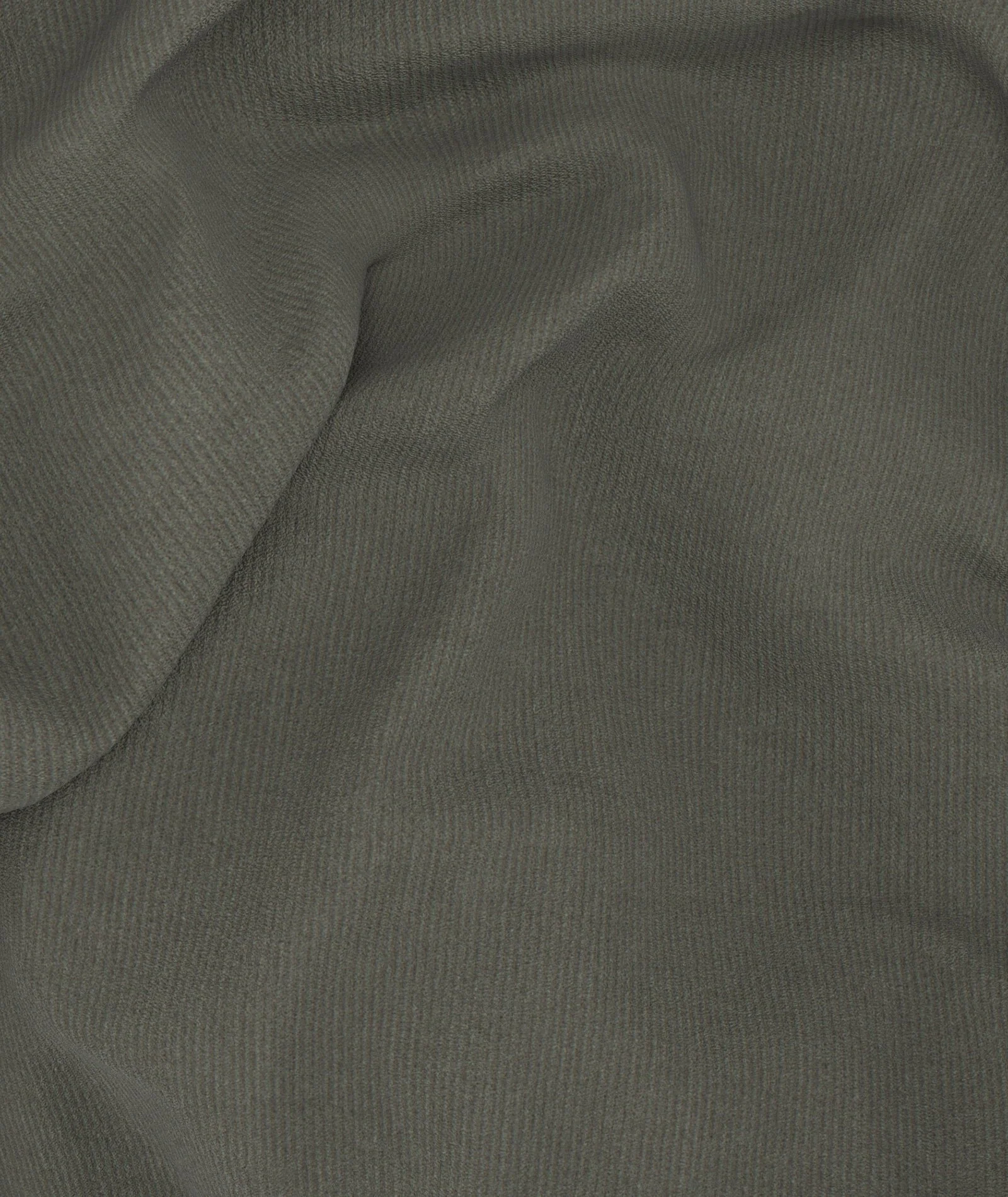 Camicia verde in velluto di cotone - Image 4