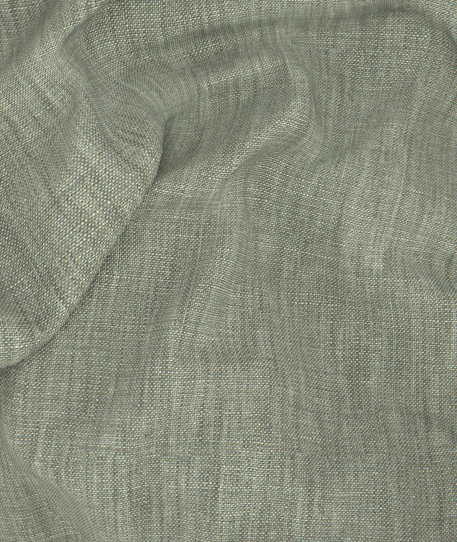 Camicia Verde Oliva Lino Made In Italy - Image 5