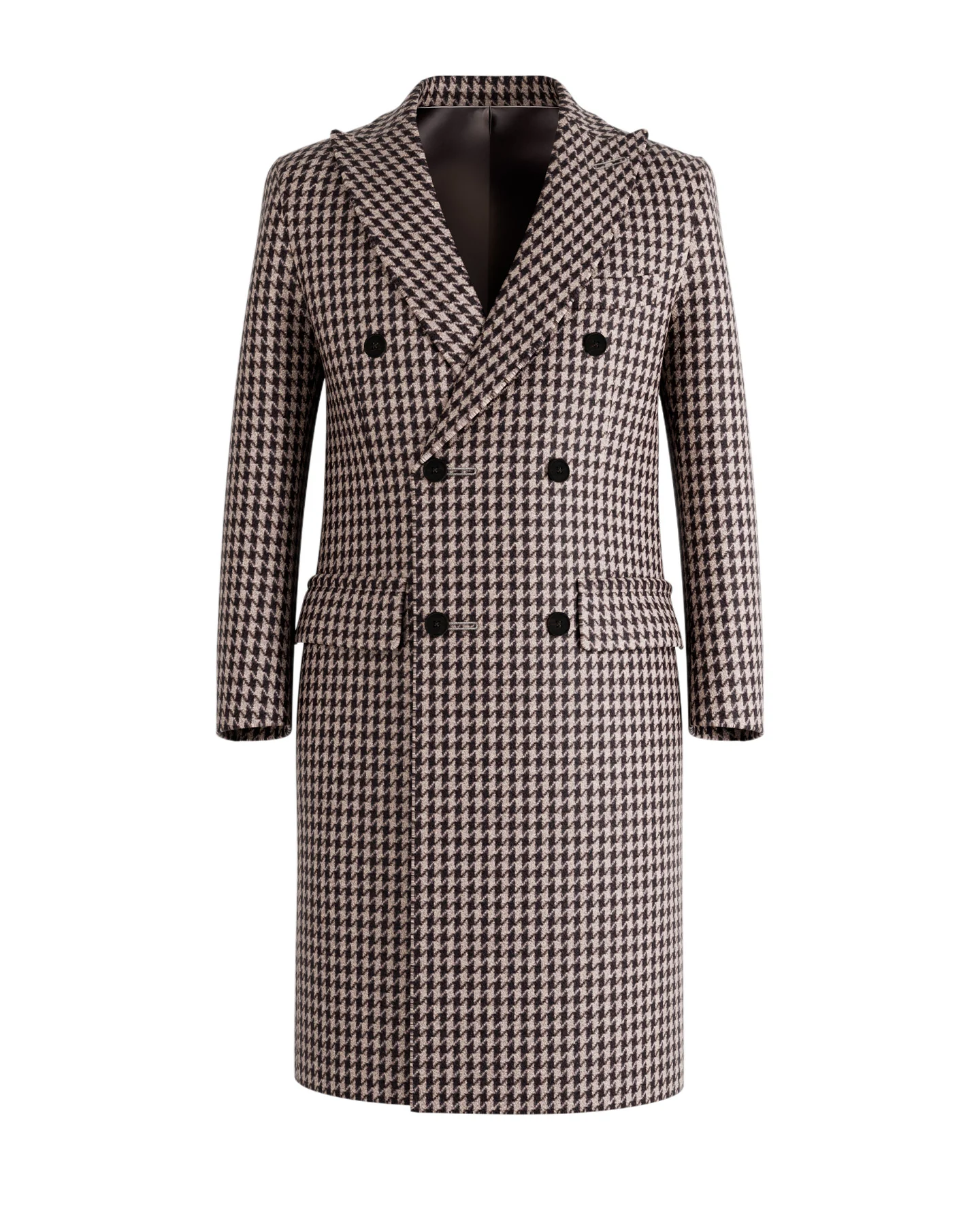 Cappotto Beige in Lana stretch