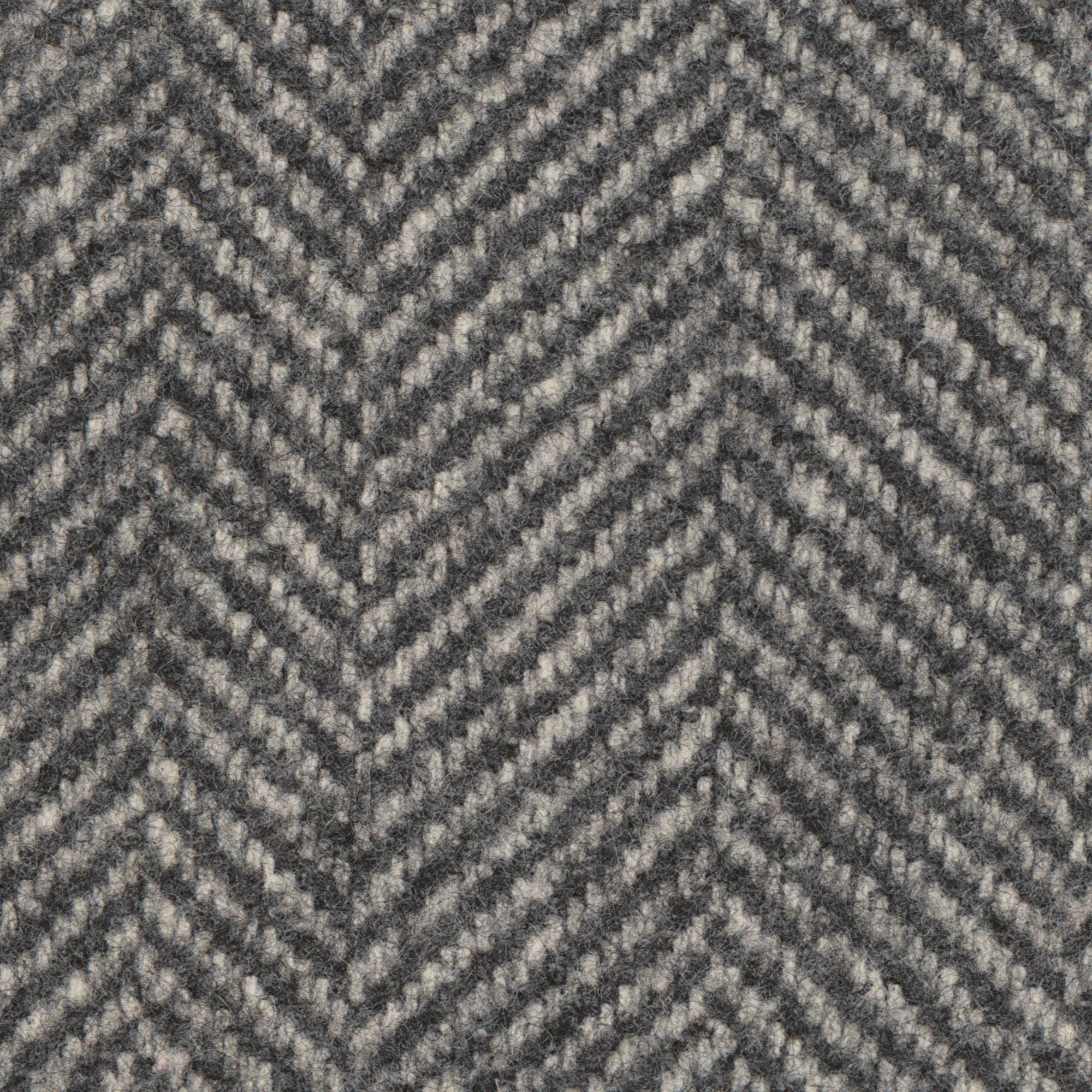 Cappotto Signature in lana e baby alpaca spigato grigio - Image 4