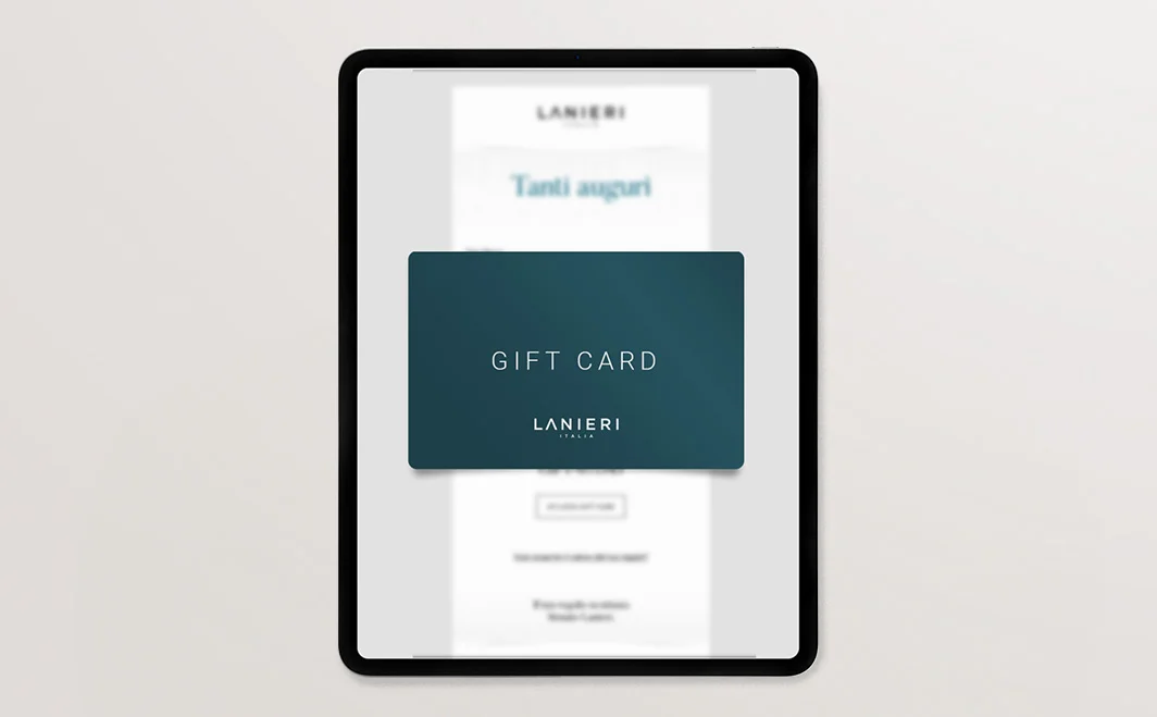 Gift card - Formato digitale
