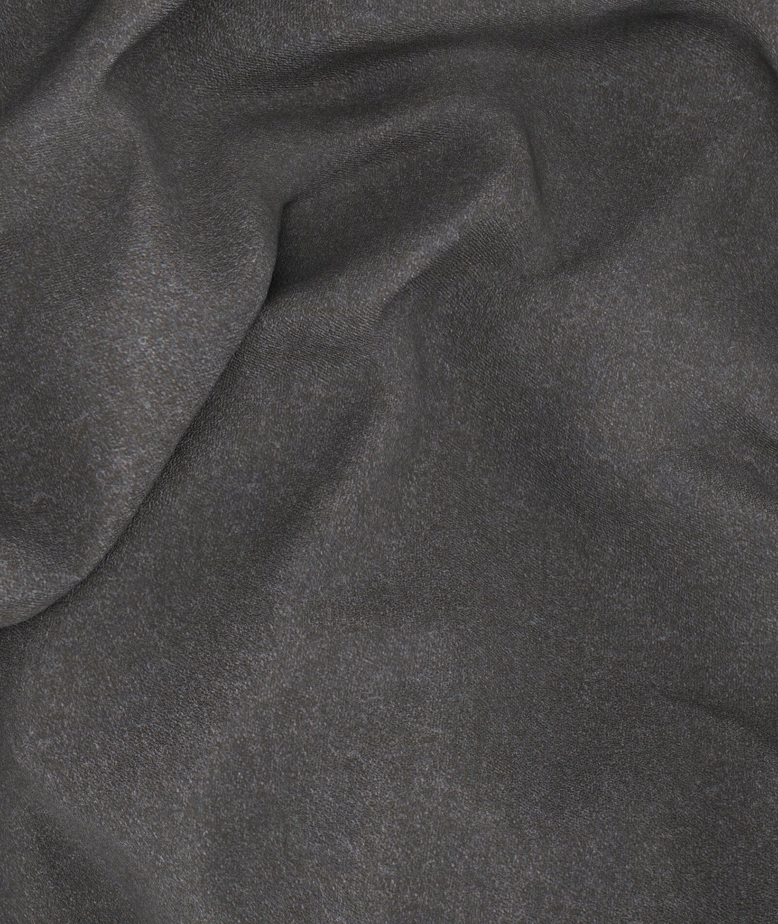 Flanella di lana e cashmere grigio scuro - Image 3