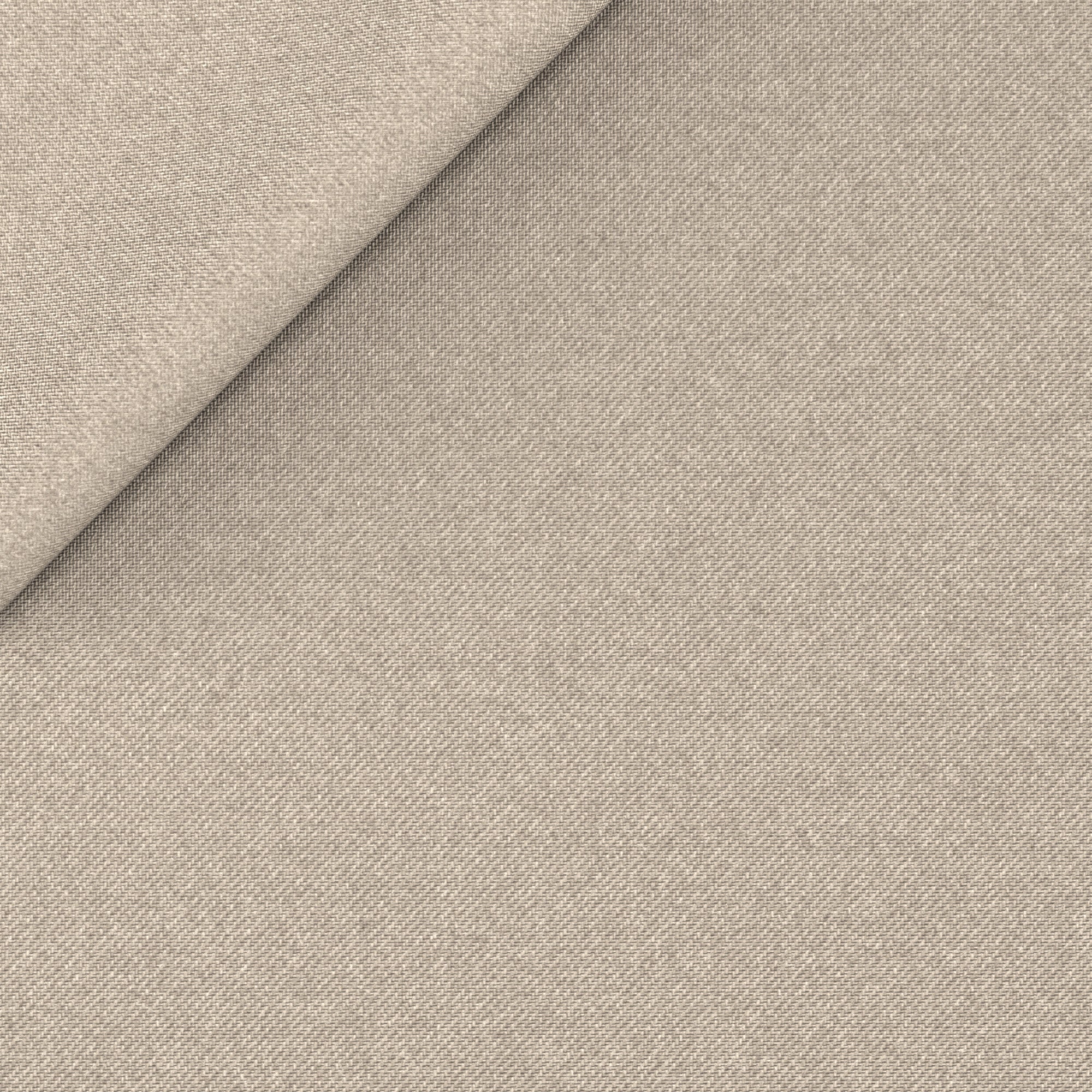Giacca beige mélange in twill di lana - Image 3