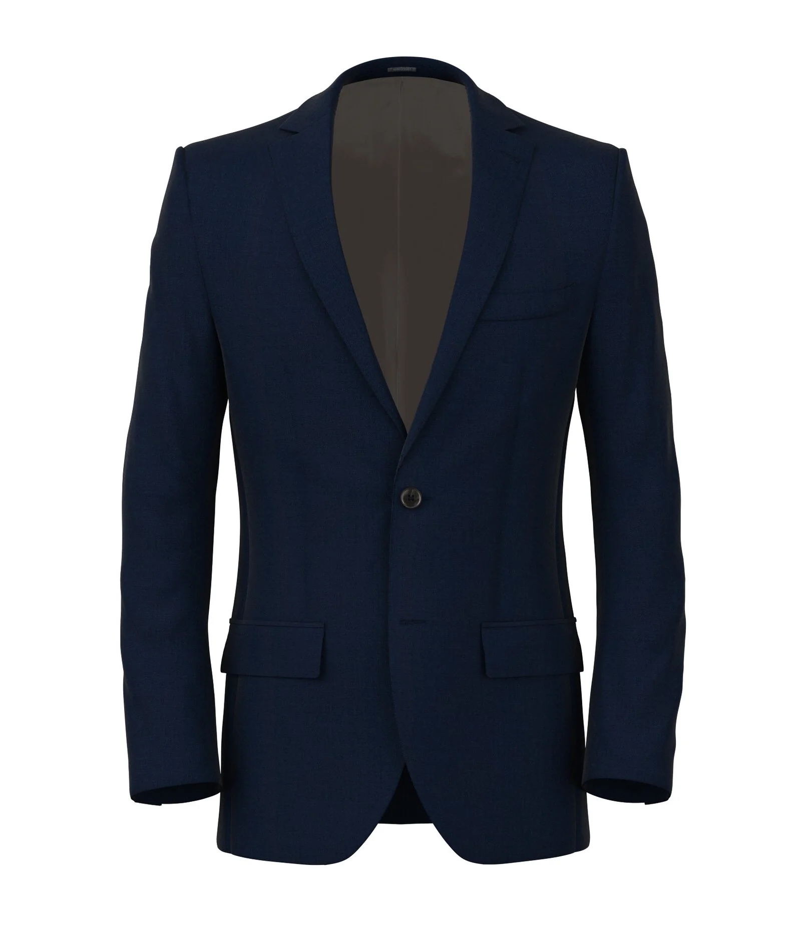 Giacca Blu 100% Lana Merino