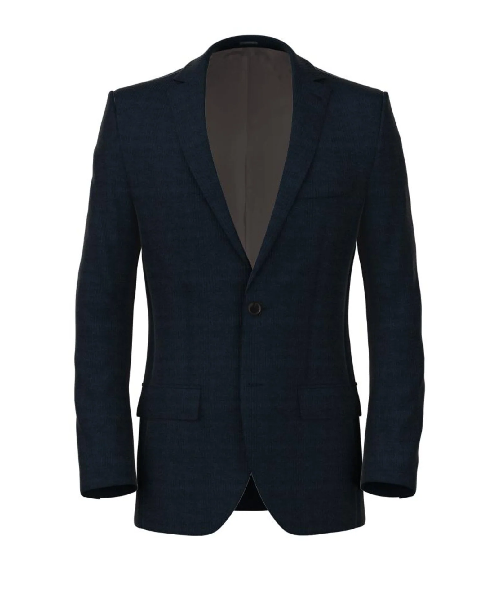 Giacca Blu in Velluto Corduroy di Cotone