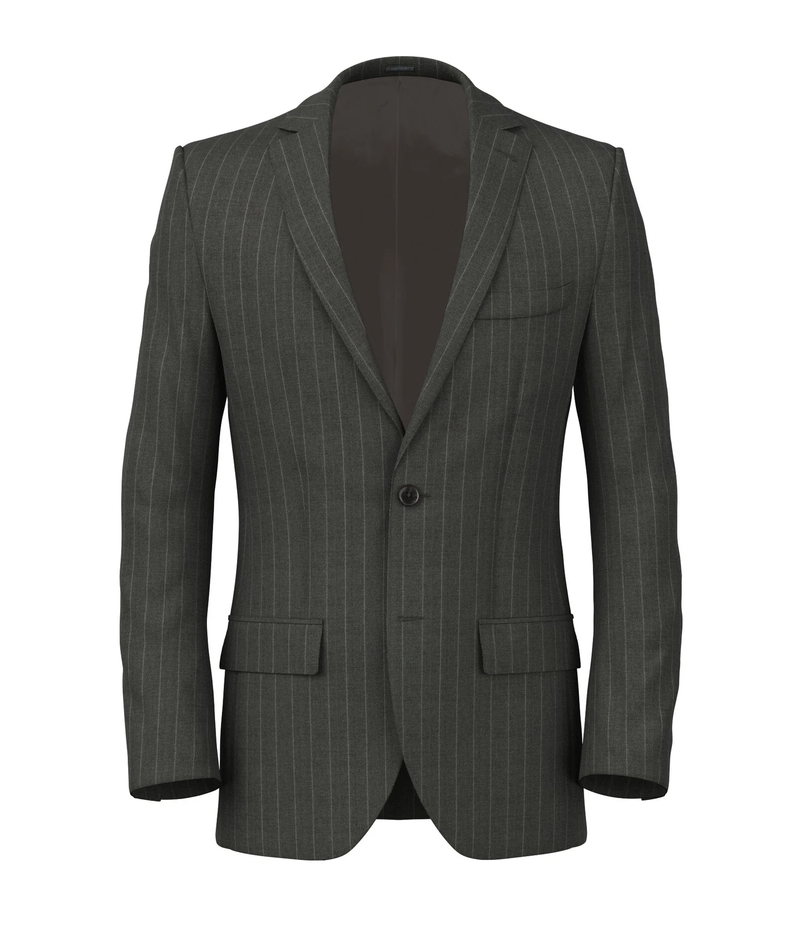 Giacca Icon Gessato Grigio