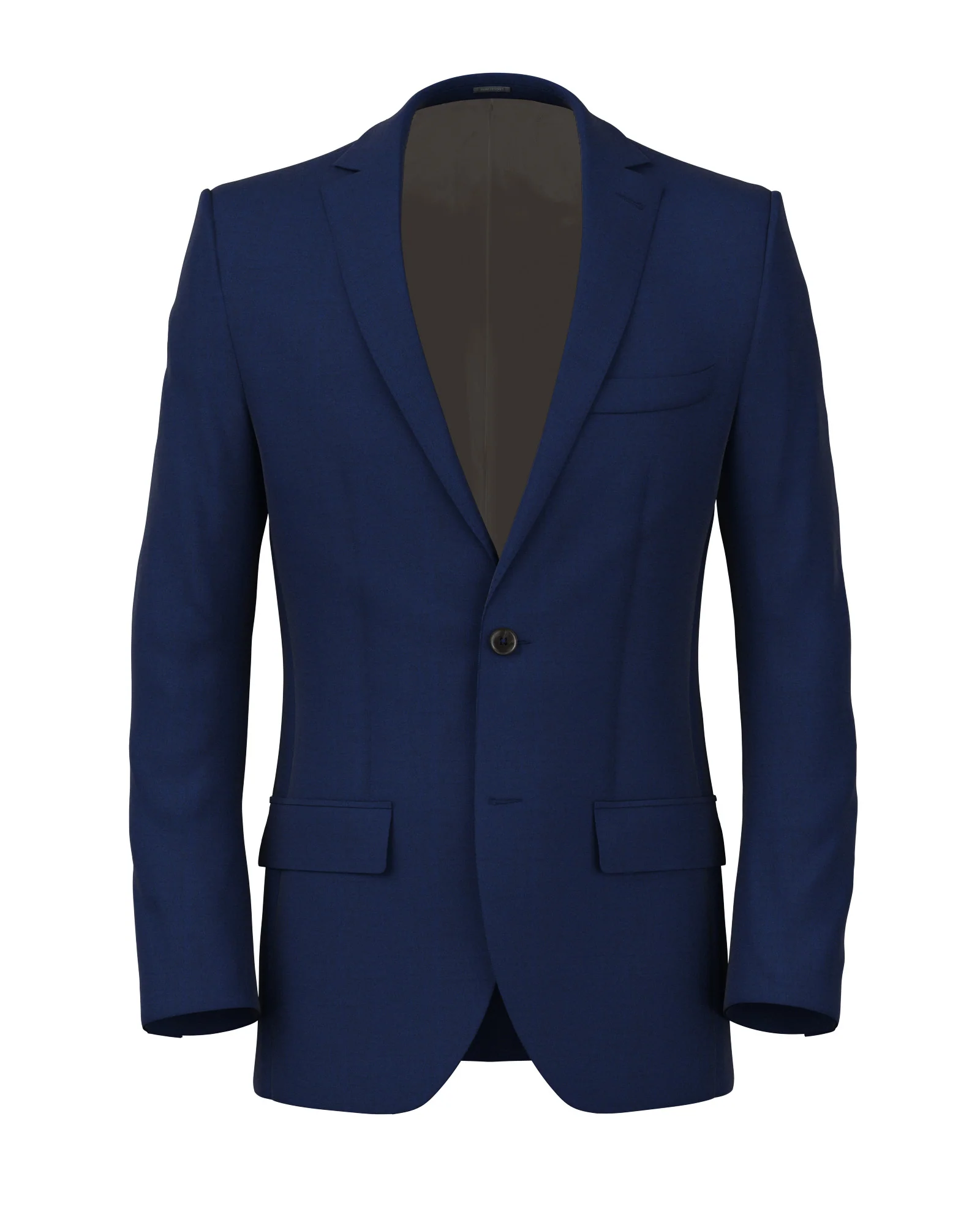 Giacca in lana e mohair bluette