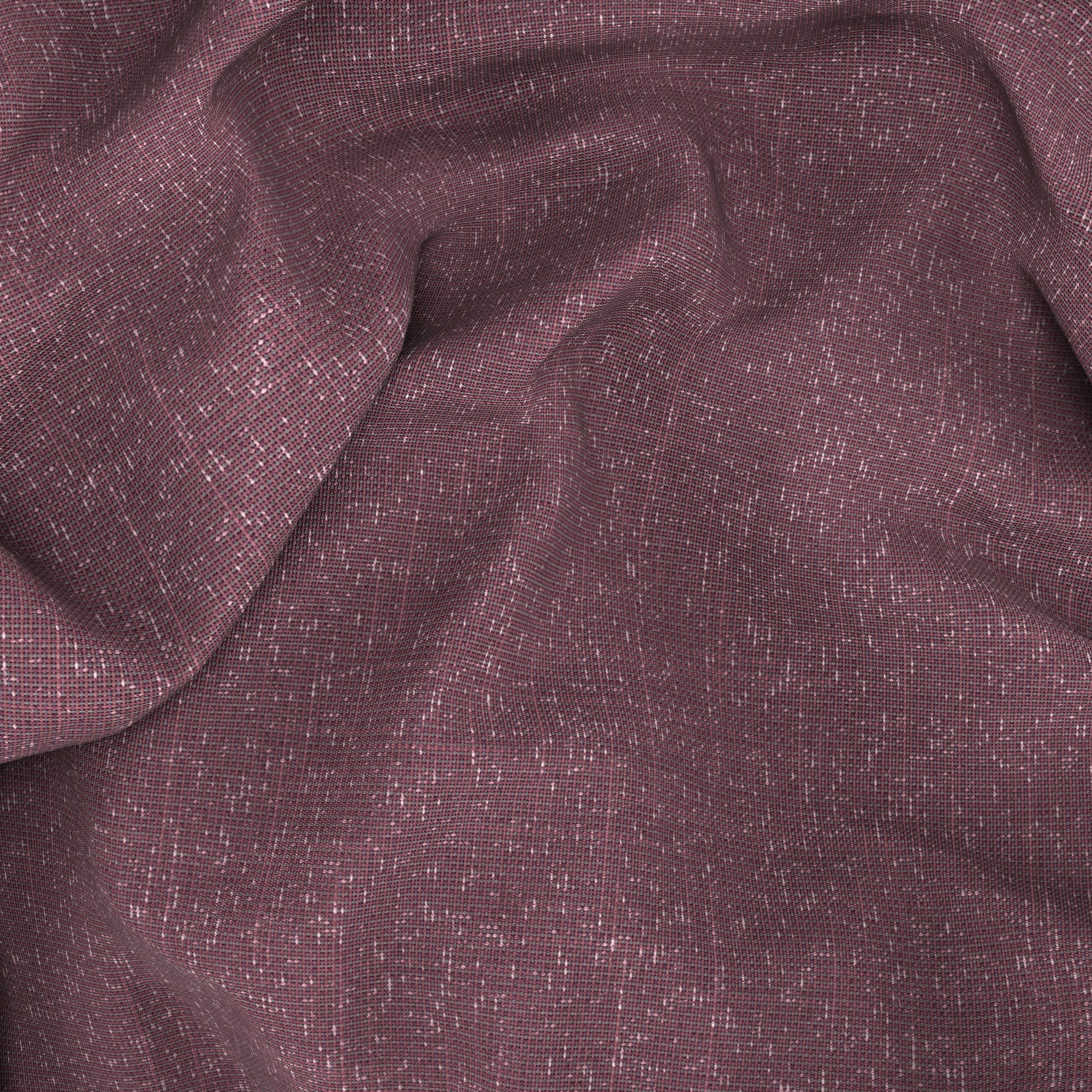 Giacca in lana seta lino bordeaux - Image 4