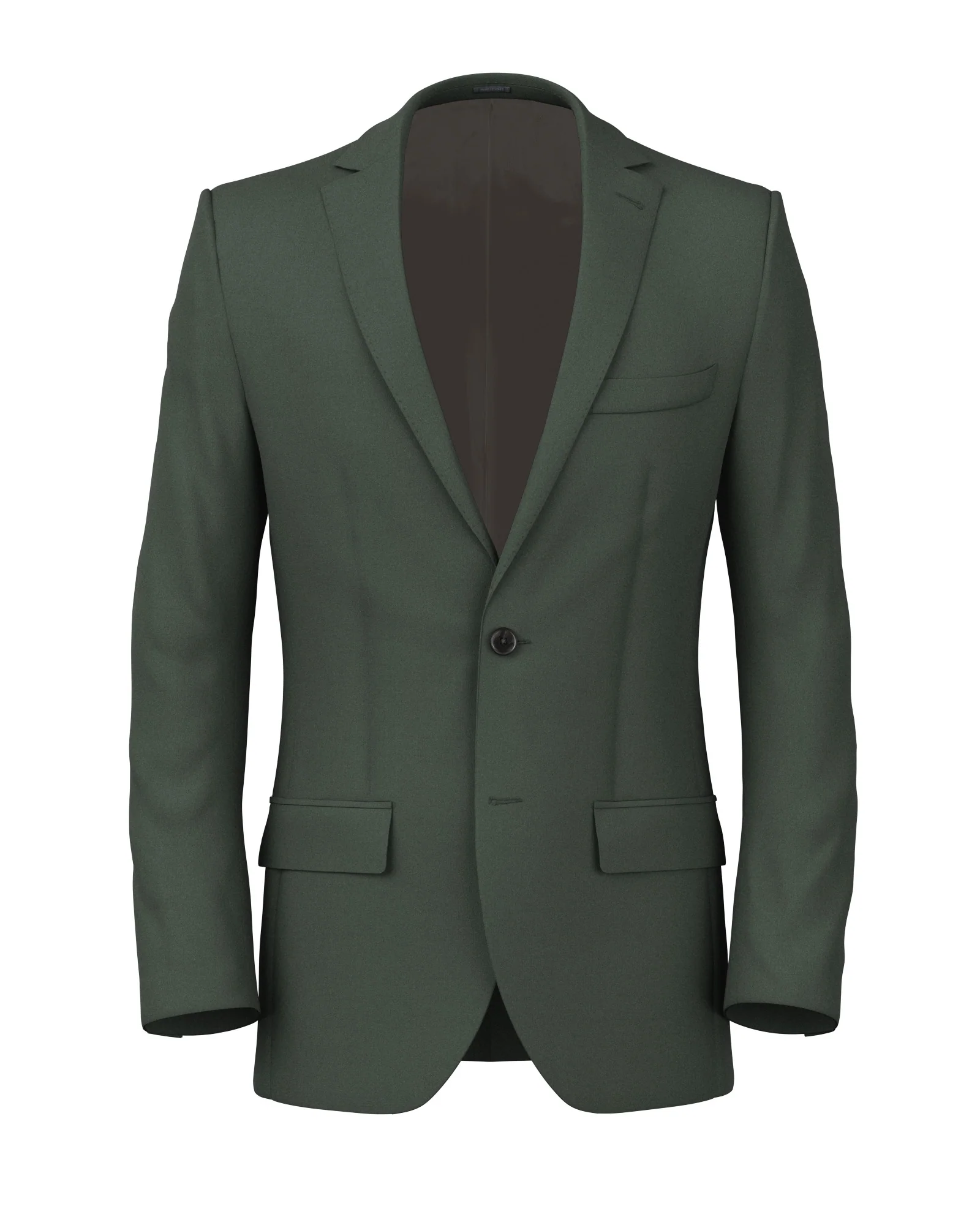 Giacca in twill di lana 150'S verde salvia