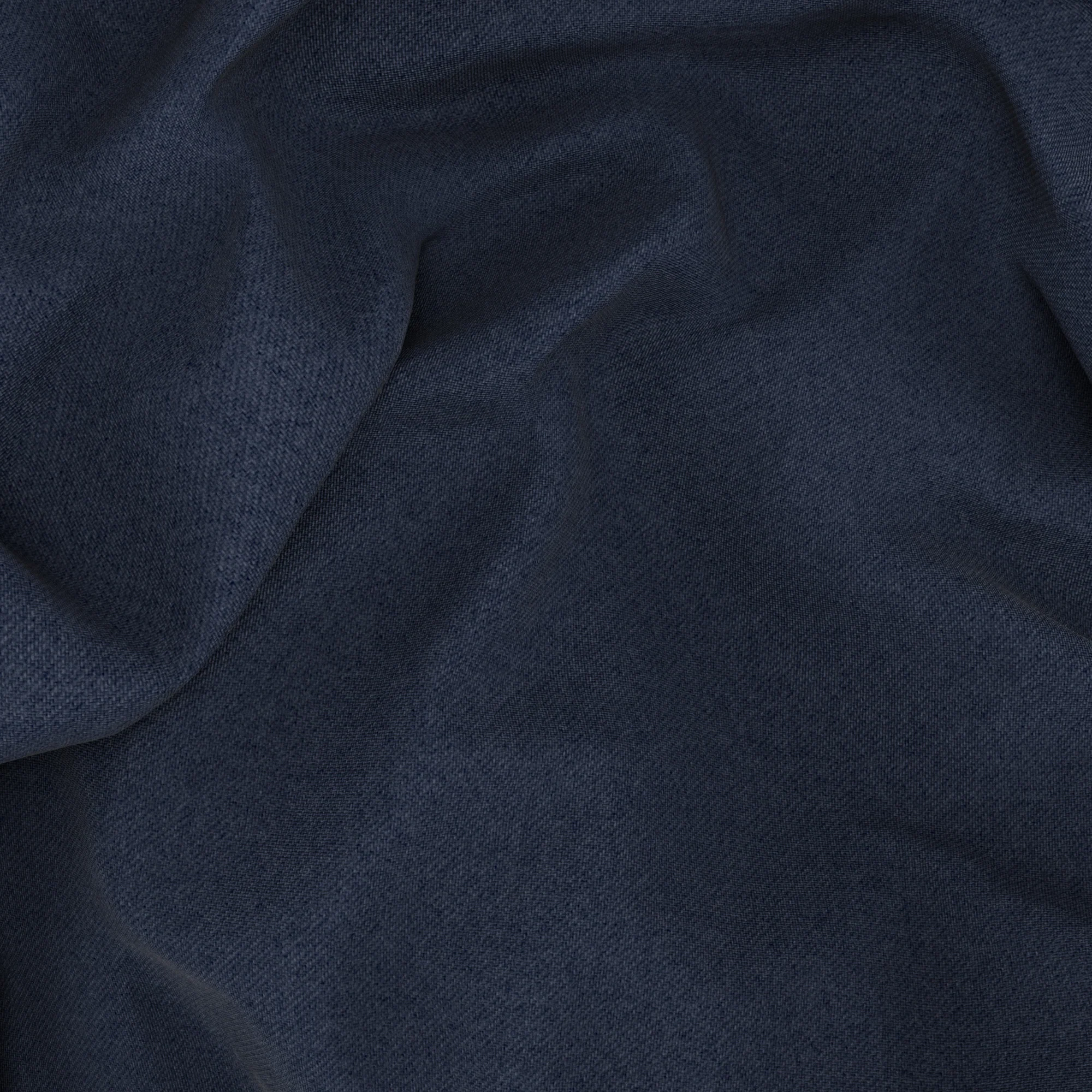 Giacca in twill di lana blu mélange - Image 2