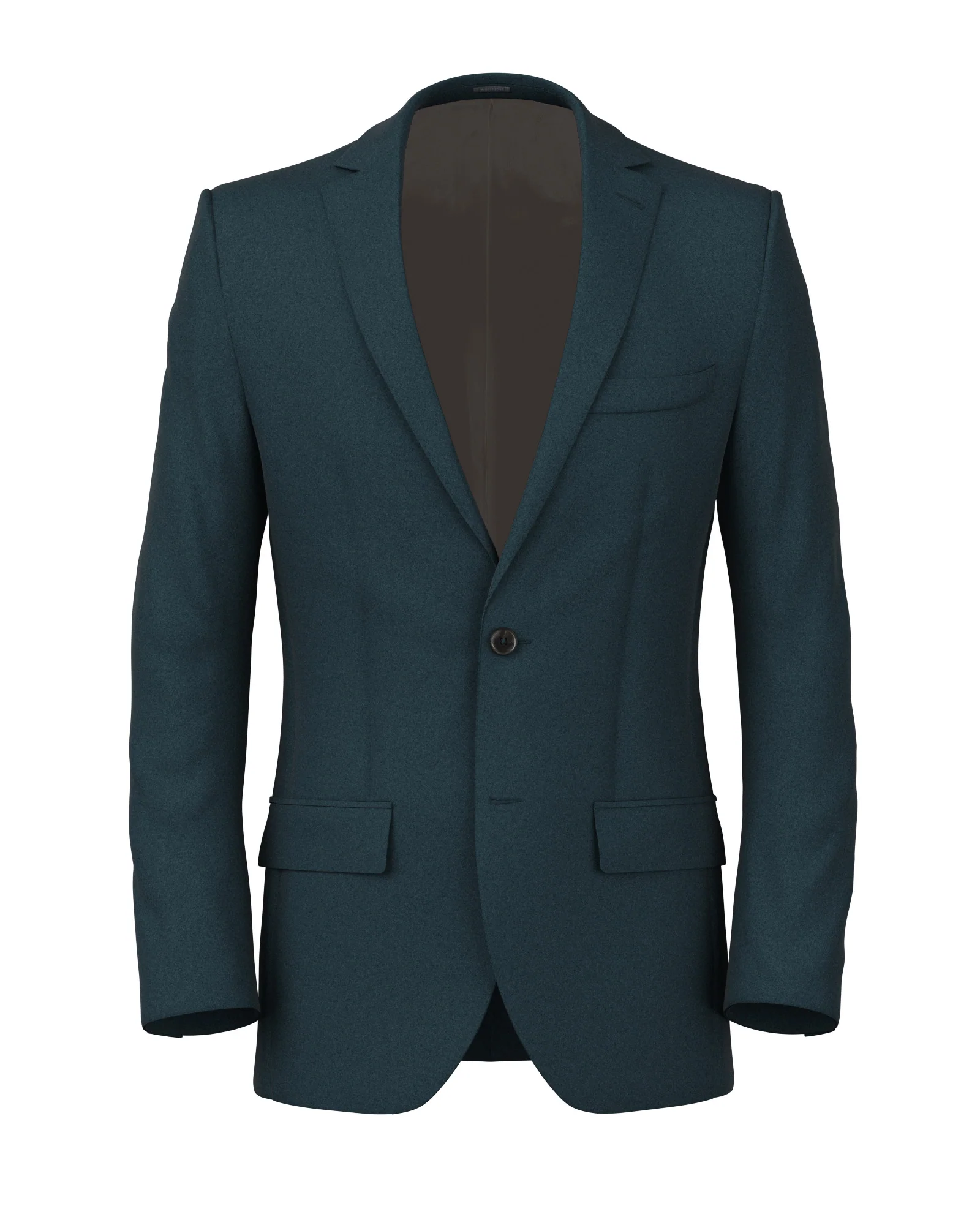 Giacca in twill di lana ottanio