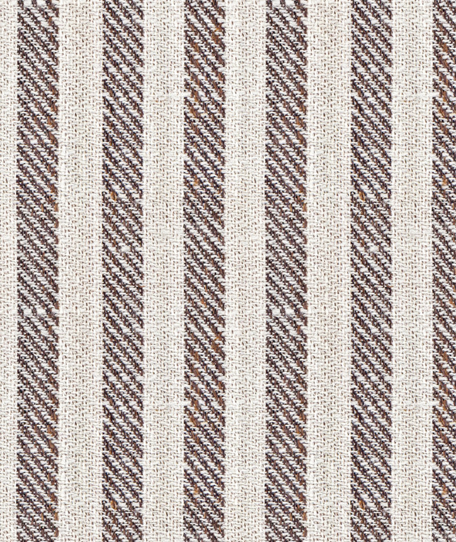 Giacca Marrone Beige a Righe - Image 4