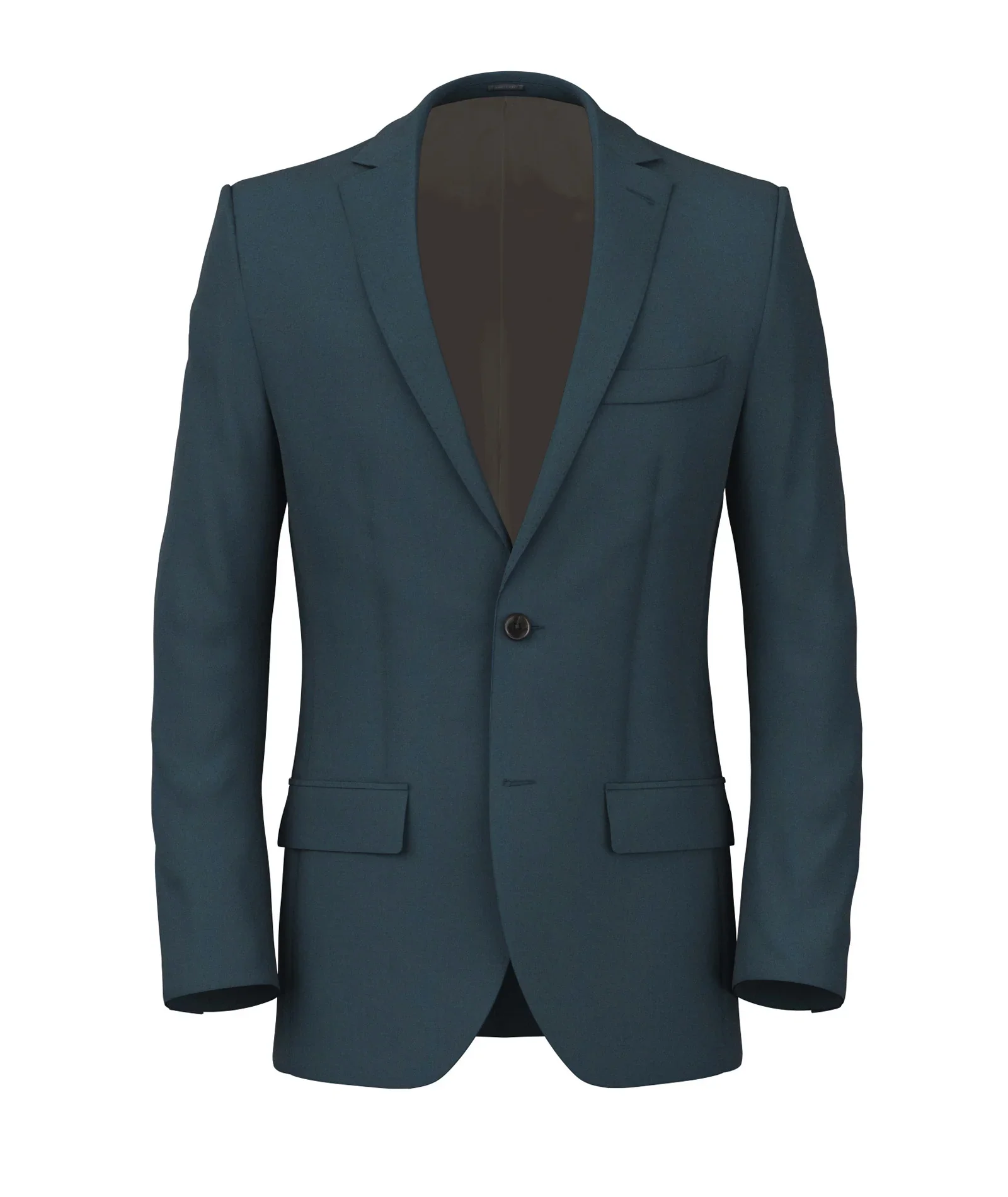 Giacca Su Misura da uomo blu scuro in lana