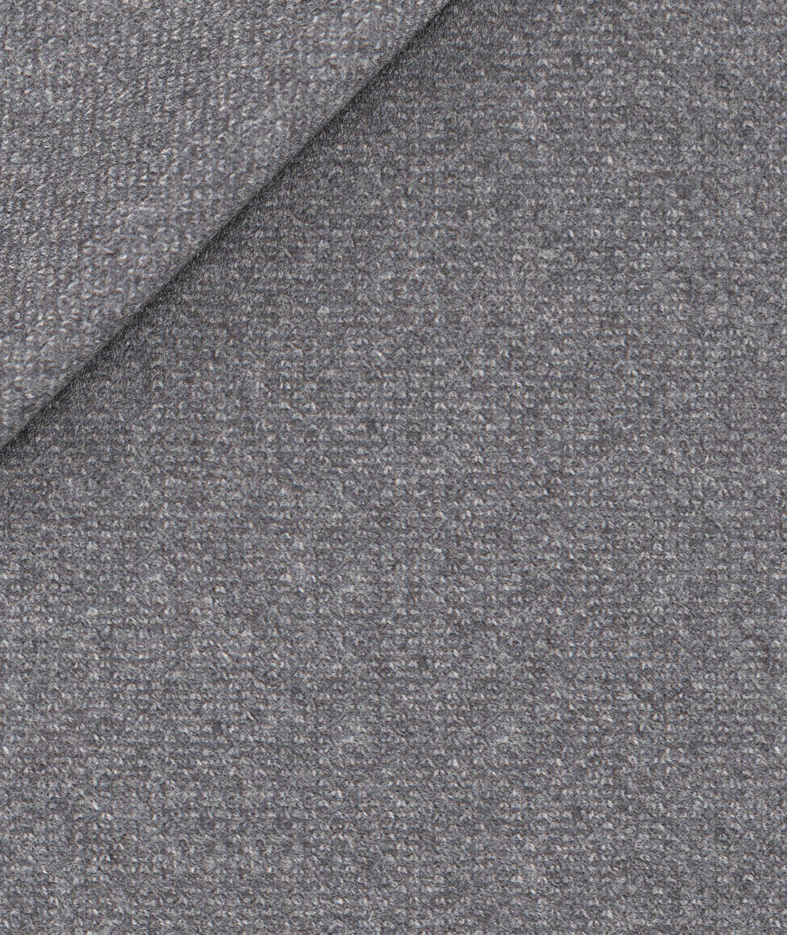 Giacca Su Misura da Uomo grigia mélange in flanella di lana cashmere - Image 3