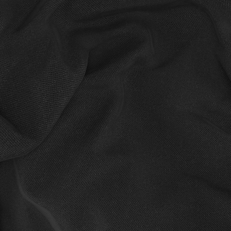 Giacca Twill Nero Lana Seta - Image 3