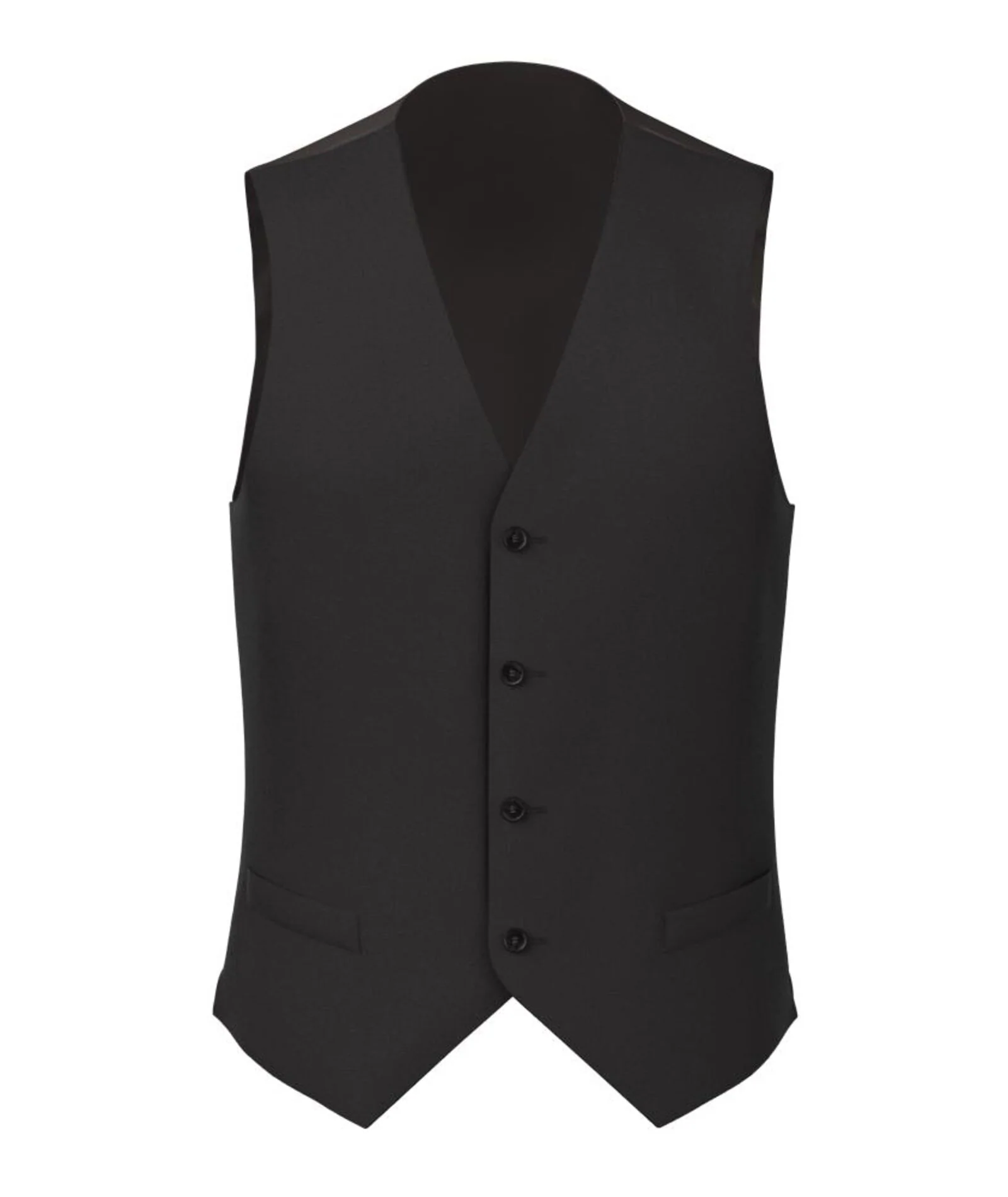 Gilet Grigio in Tela di Lana 110s