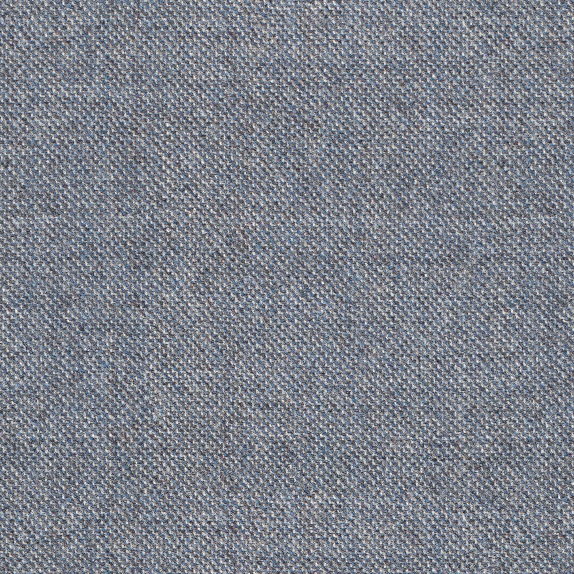 Gilet in grisaglia di lana azzurra - Image 4