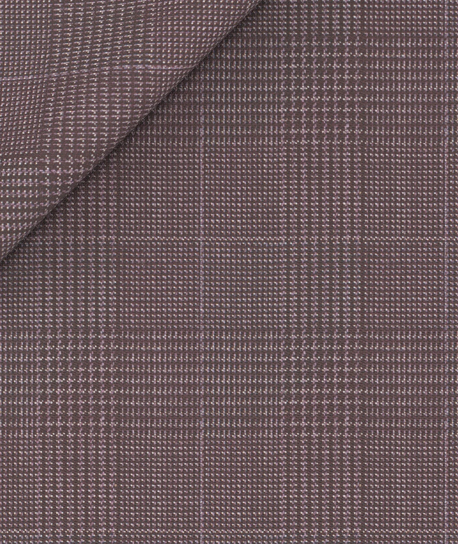 Gilet in lana Principe di Galles viola - Image 3