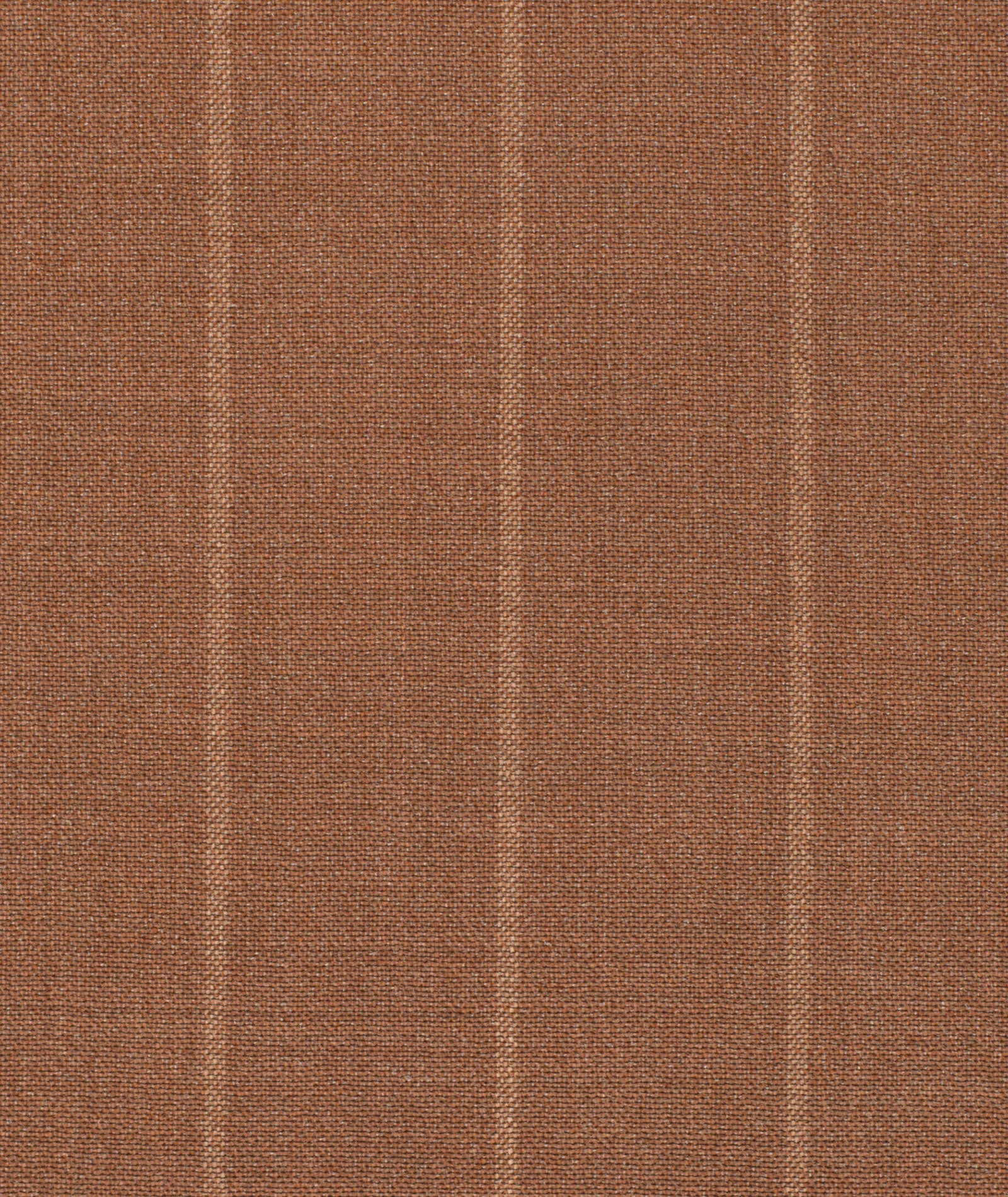 Gilet in lana-seta gessato color mattone - Image 2