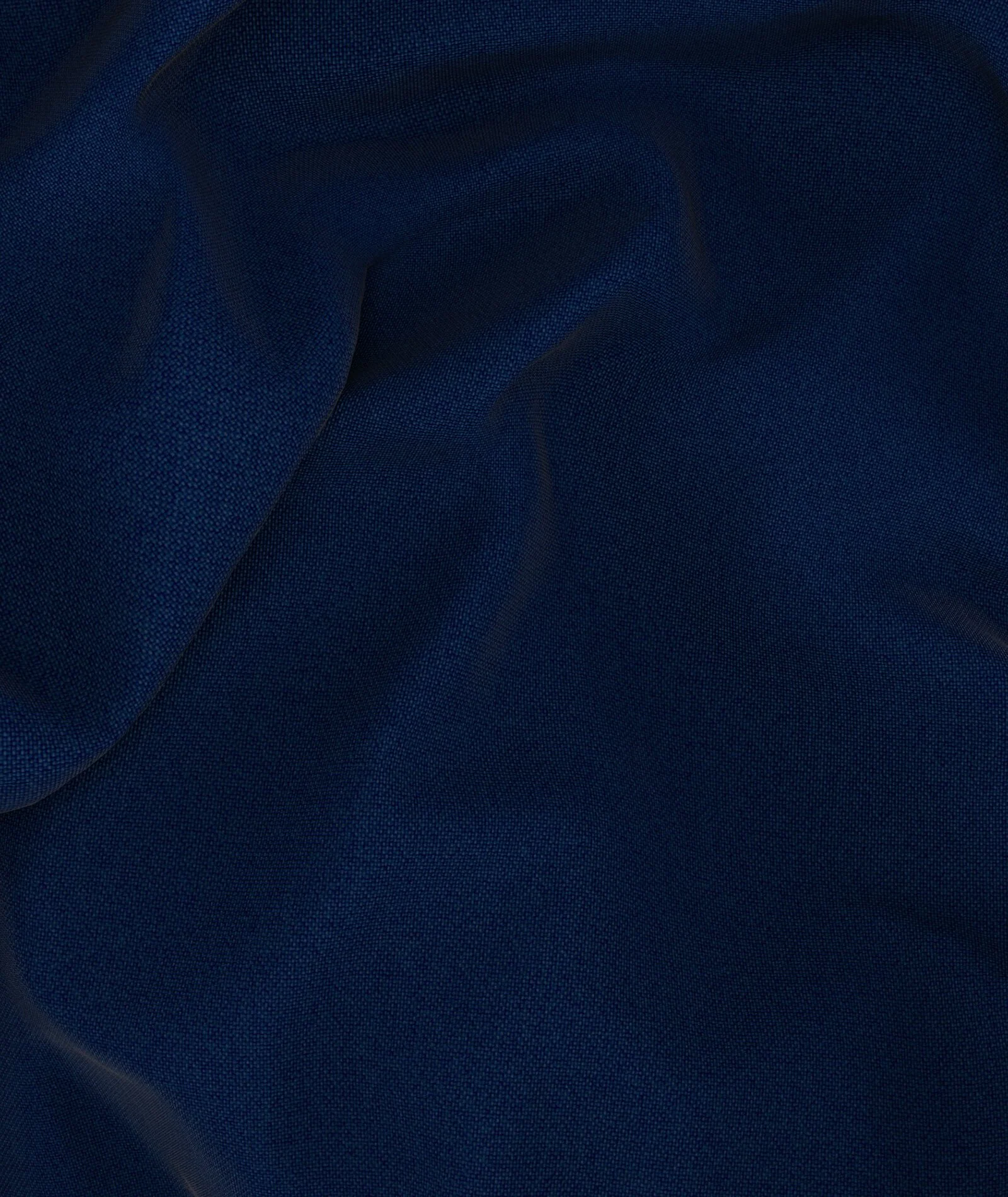 Gilet Su Misura da Uomo Blu acceso in Tela di Lana - Image 3