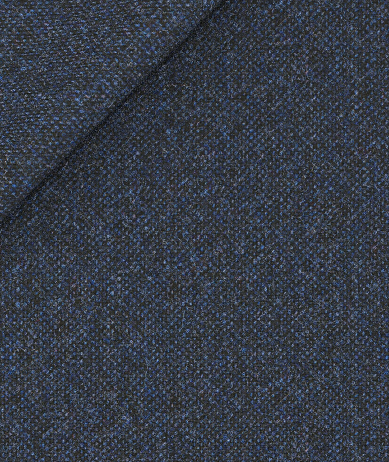 Gilet Su Misura da uomo in lana shetland cashmere blu - Image 2
