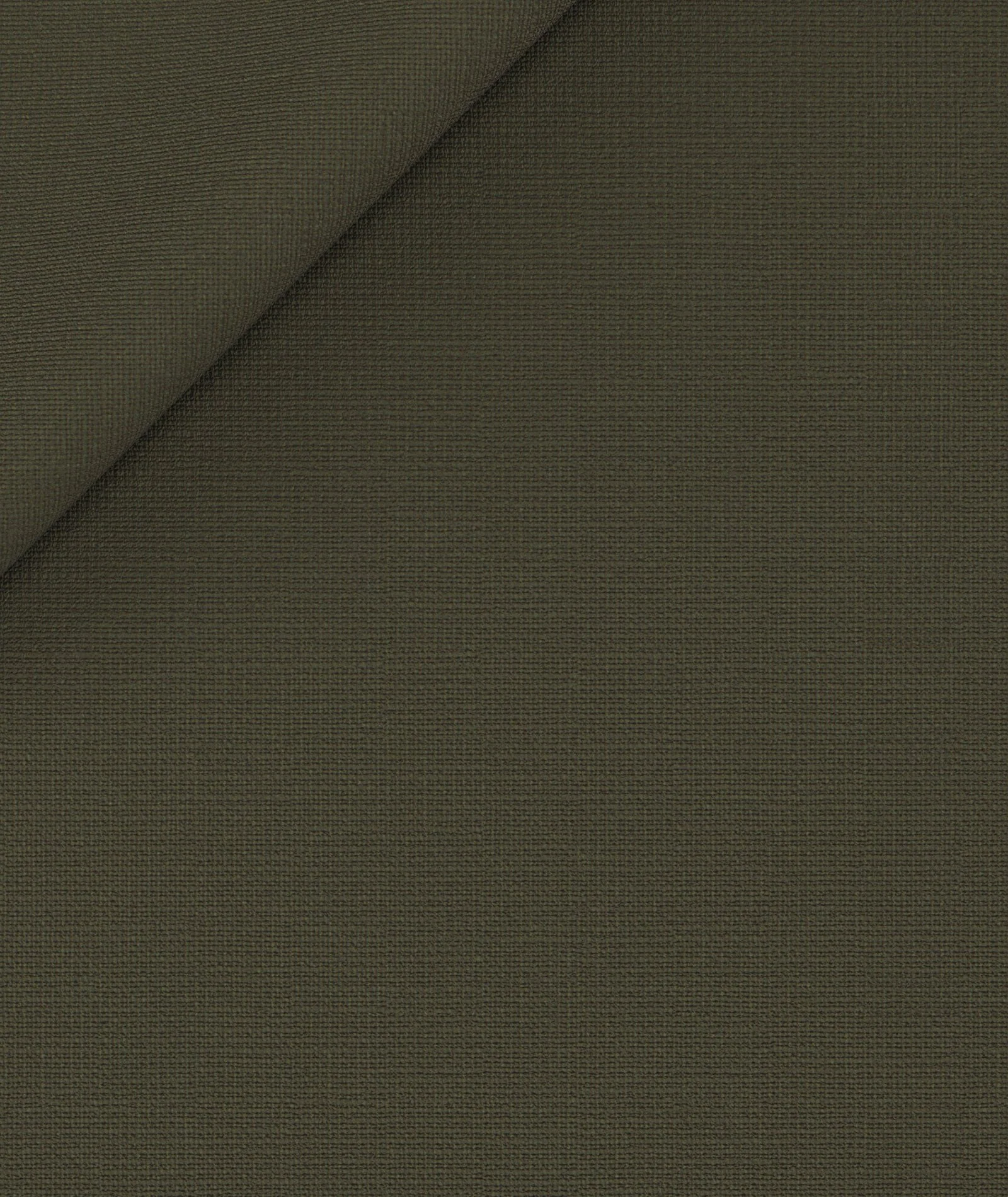 Gilet Su Misura da Uomo verde oliva in lana stretch - Image 3