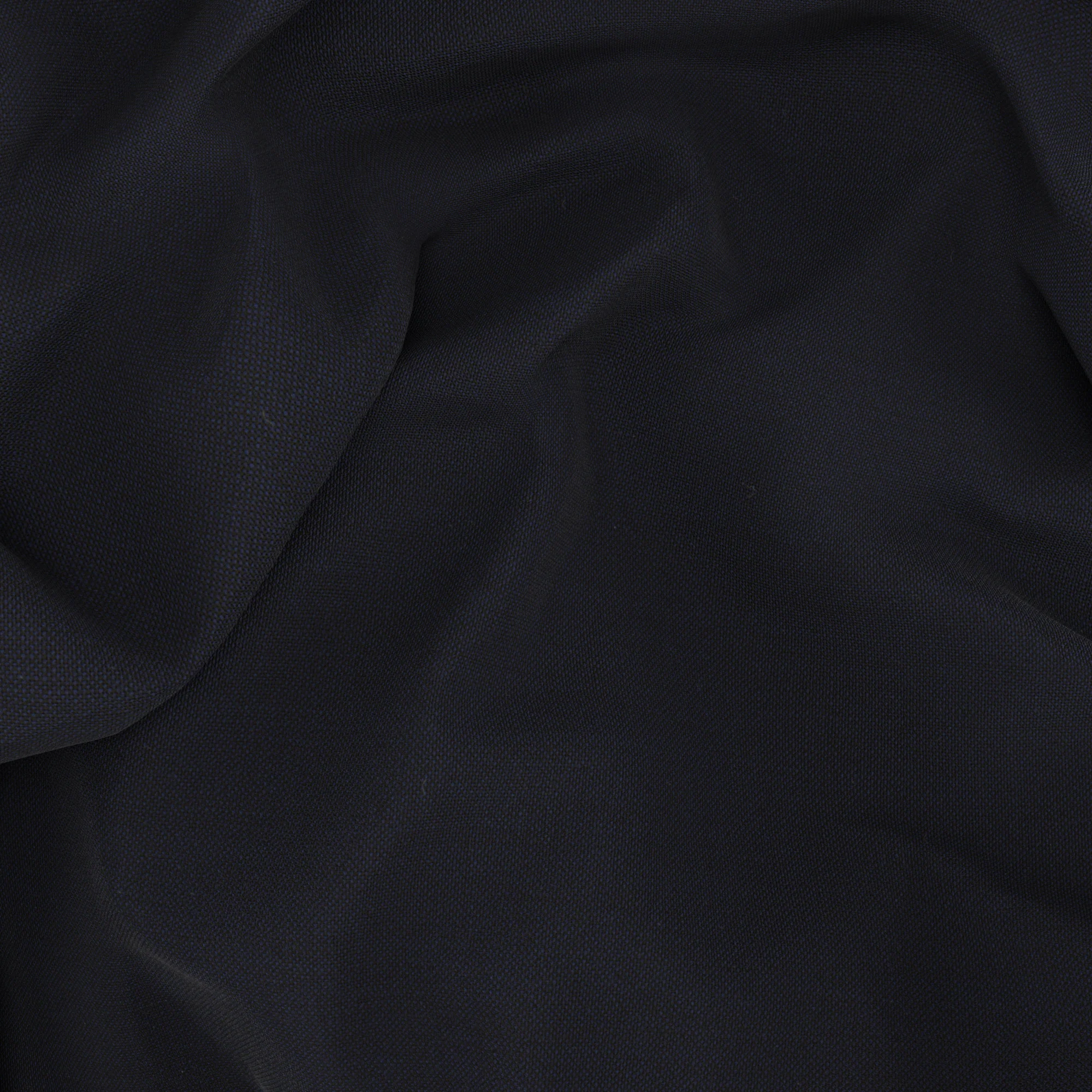 Giacca in lana e mohair blu navy - Image 4