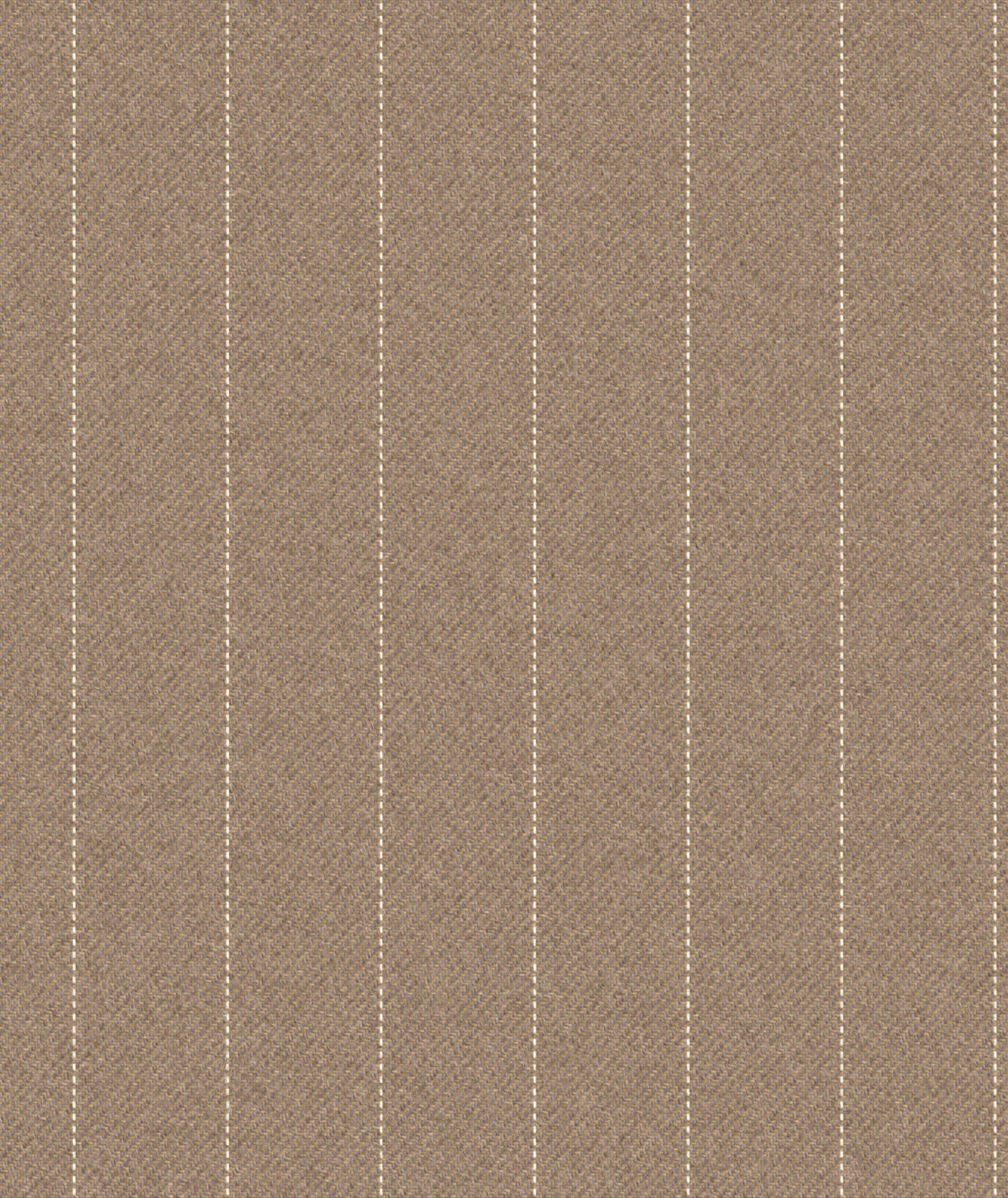 Gilet in lana 130's gessato beige - Image 4