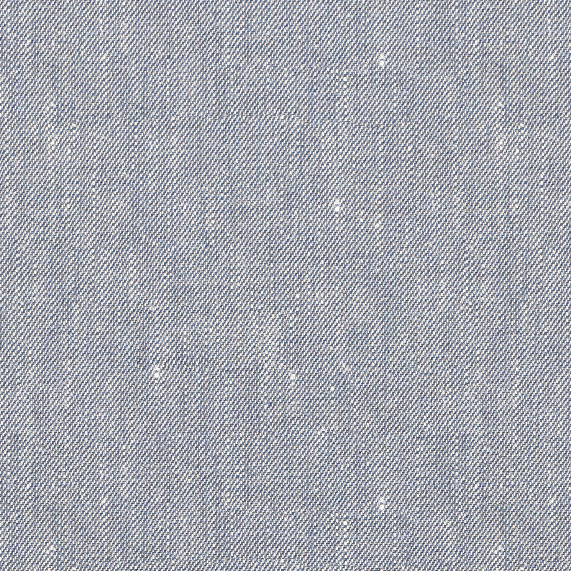 Pantaloni chino in lino lana azzurro effetto denim