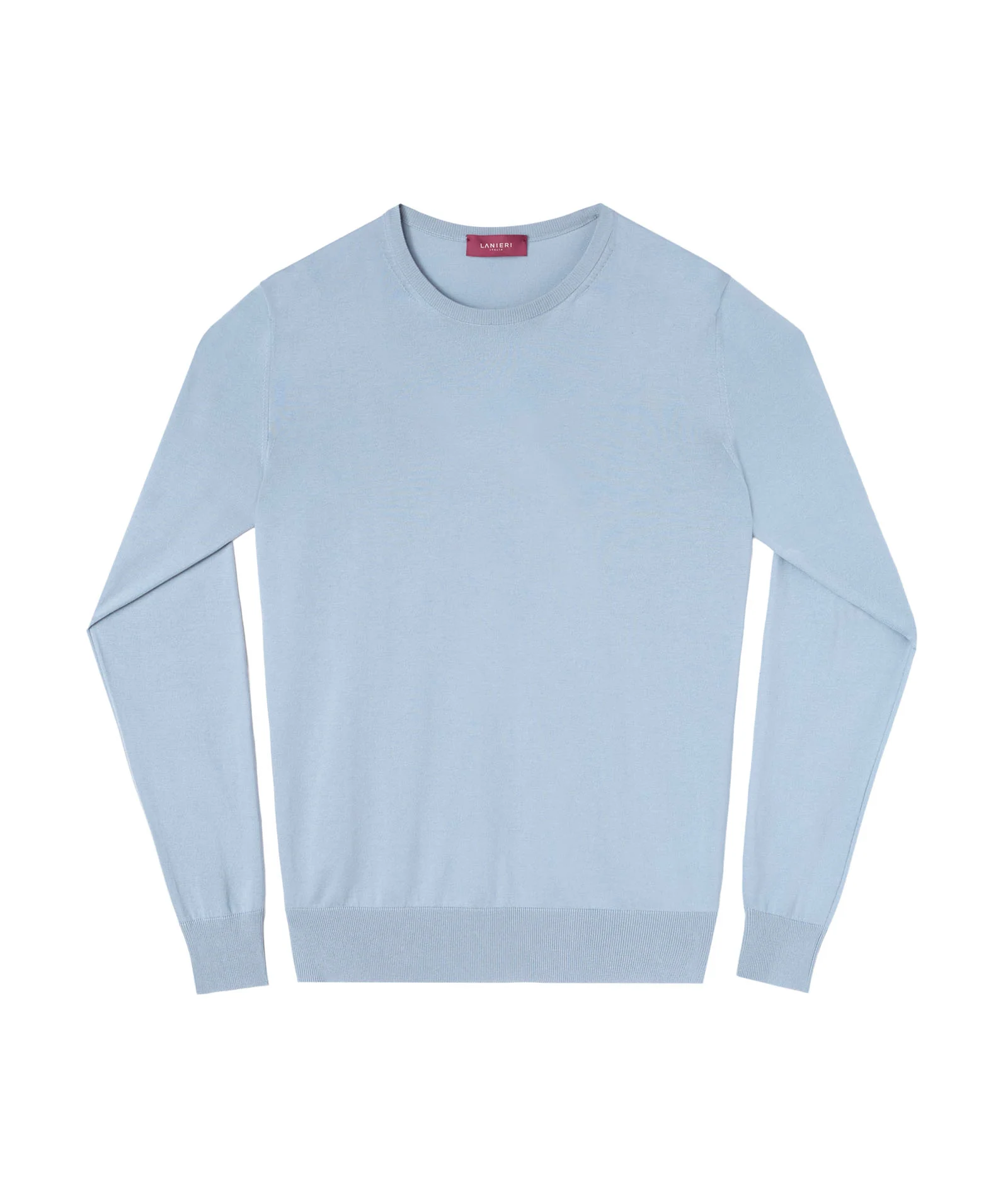 Maglia in cotone azzurro - Image 4