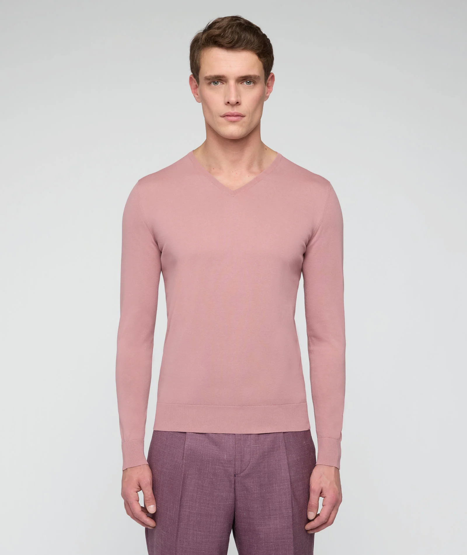 Maglia in cotone rosa - Image 2