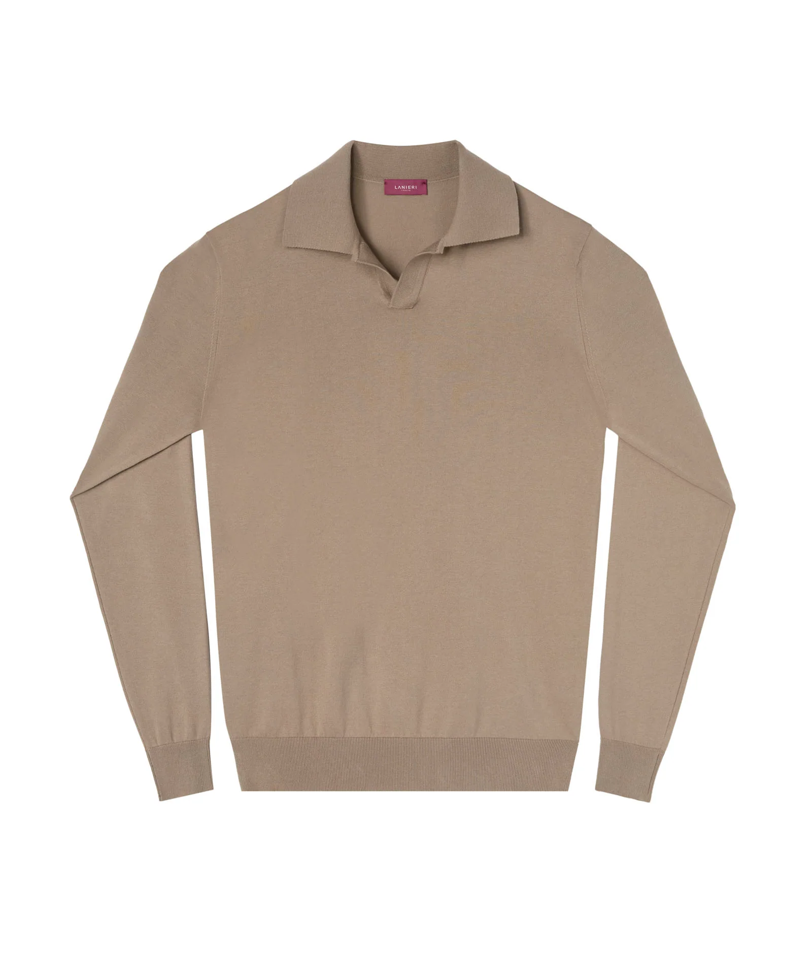 Maglia in cotone sabbia - Image 2