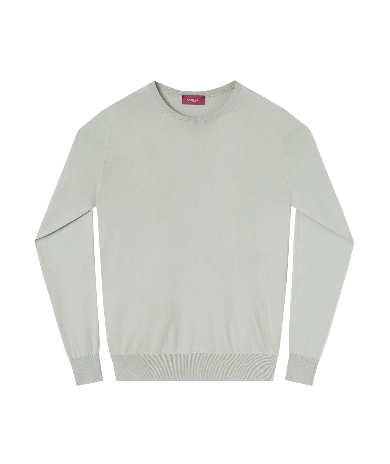 Maglia in cotone verde salvia - Image 3
