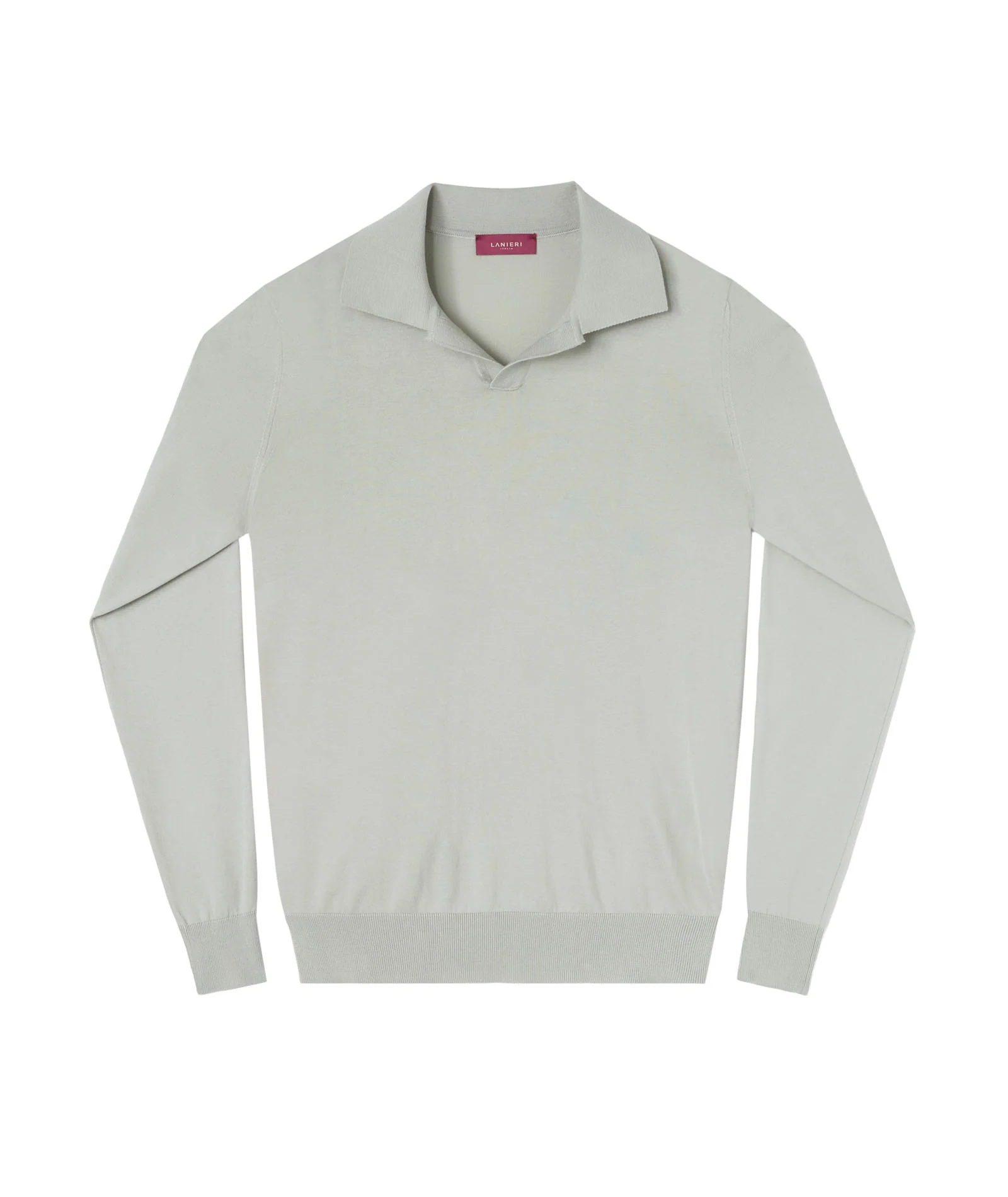 Maglia in cotone verde salvia - Image 4