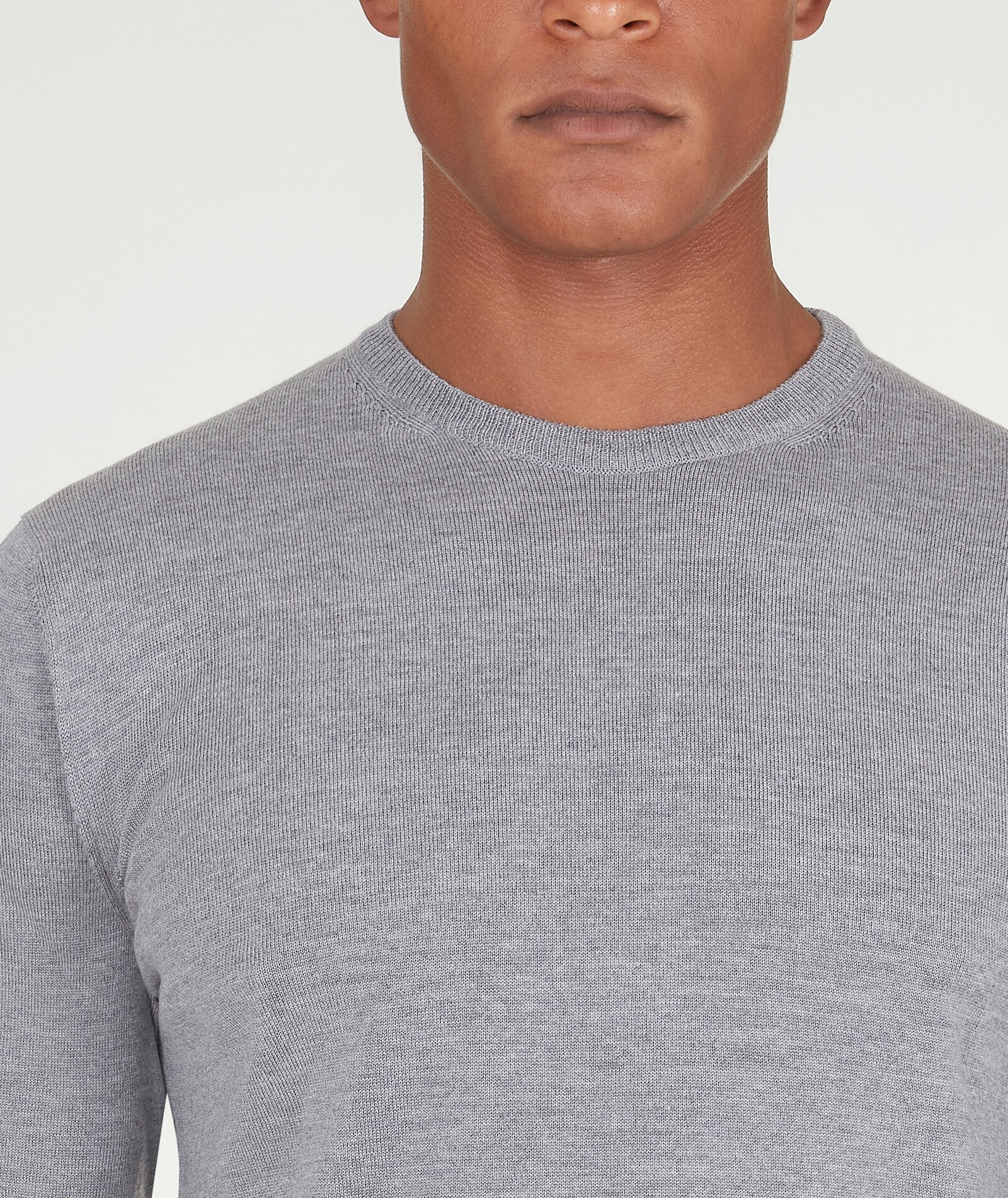 Maglione Grigio in Lana - Image 3