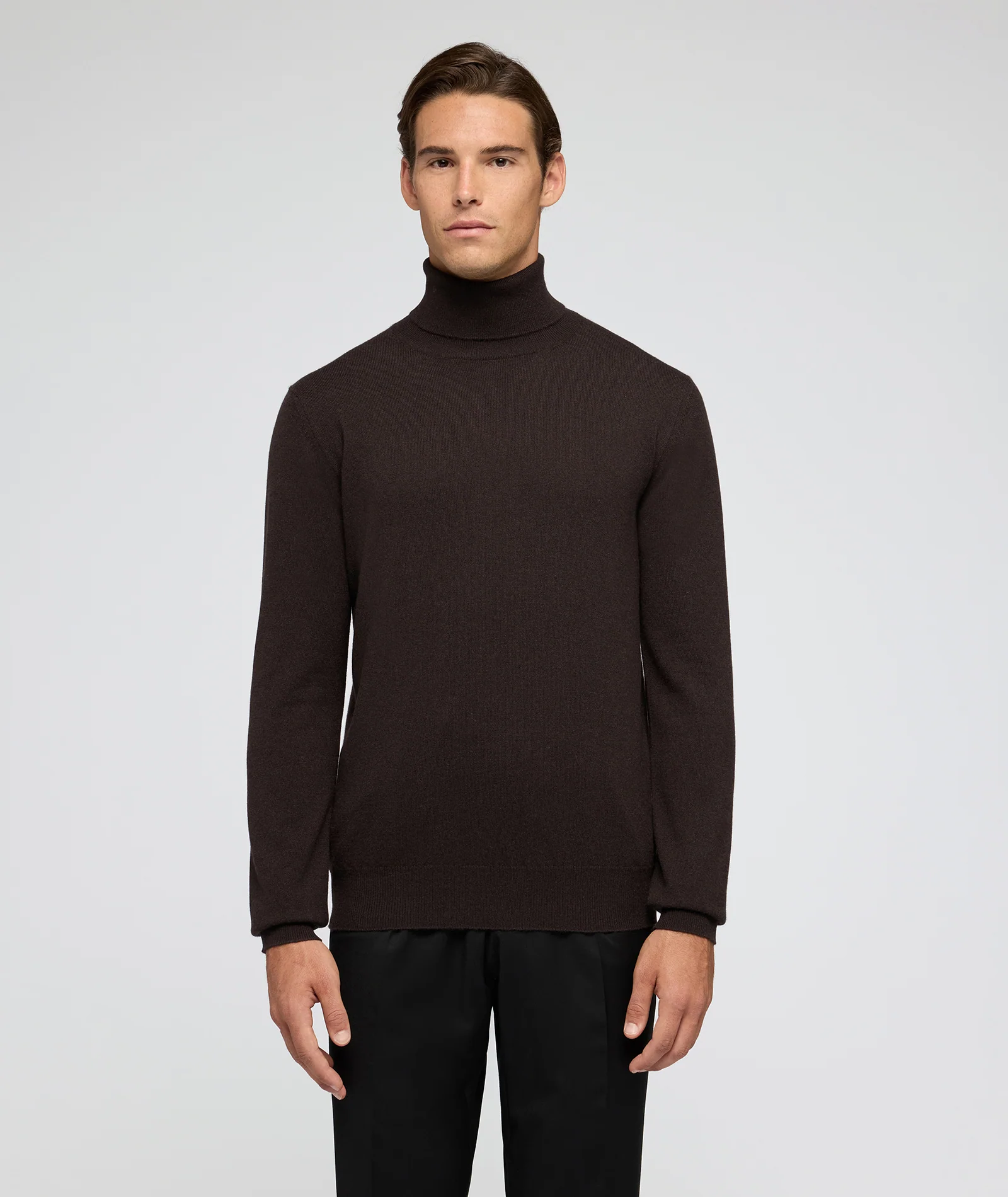 Maglione in cashmere marrone - Image 3