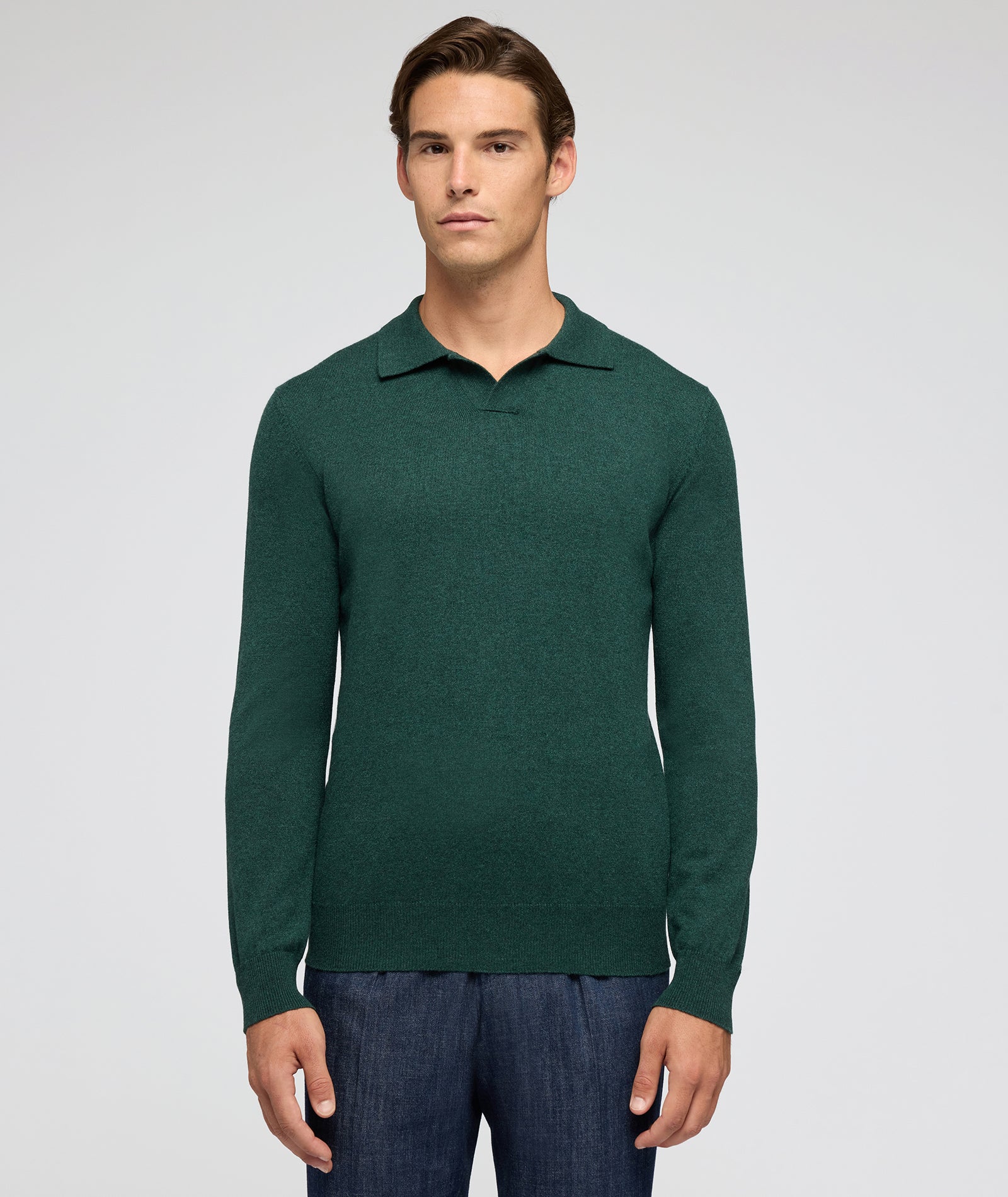 Maglione in cashmere verde - Image 2