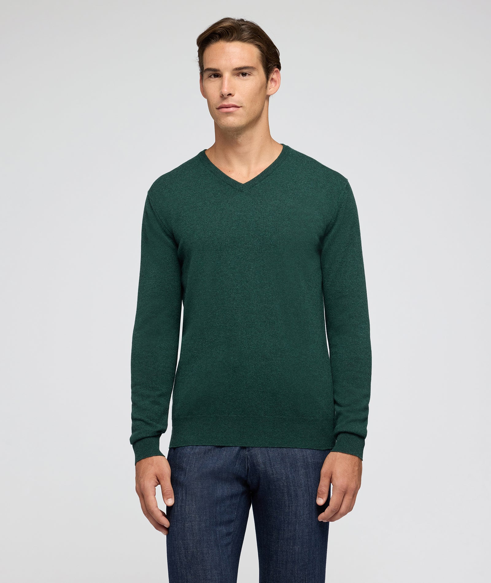 Maglione in cashmere verde - Image 4