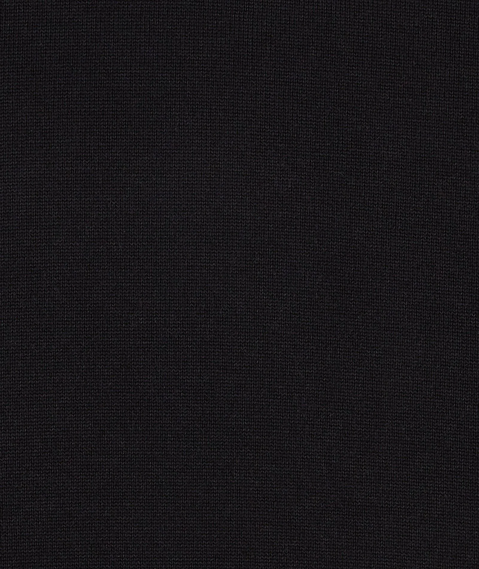Maglione Knit Polo Nera in Lana - Image 4