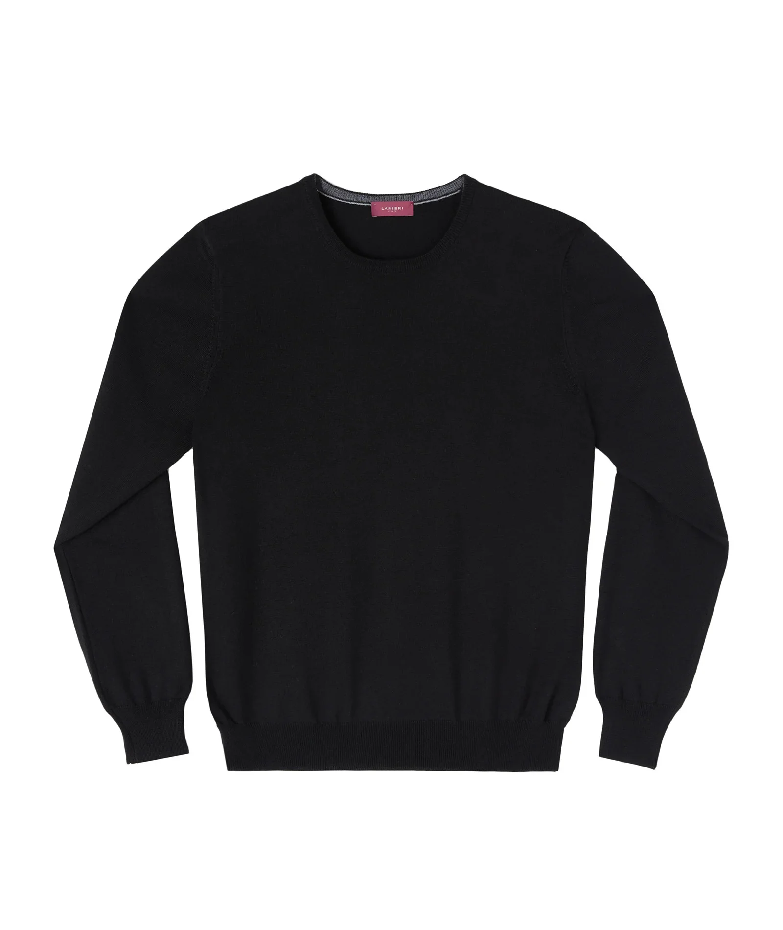Maglione nero in lana - Image 3