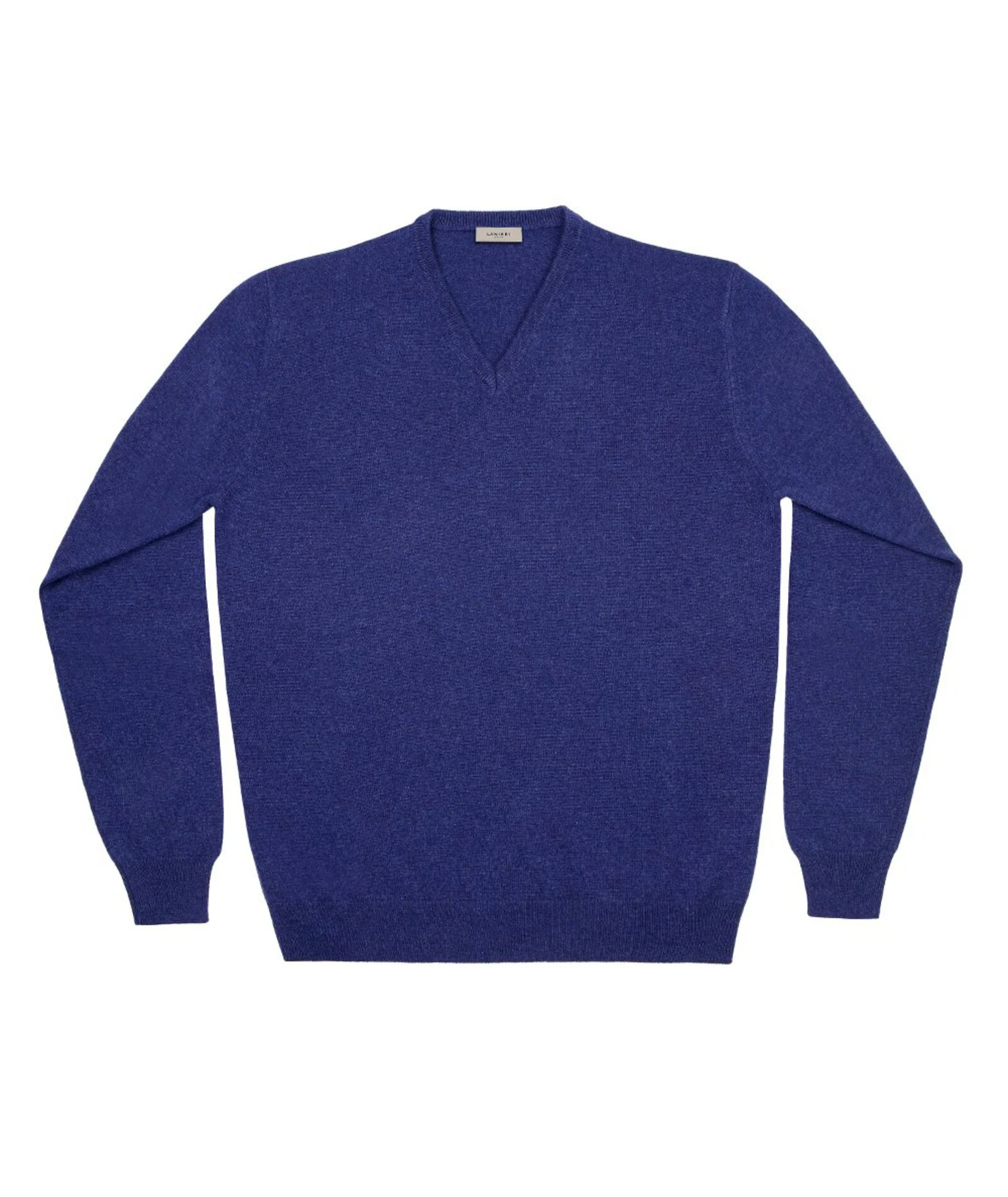 Maglione Uomo 100% Cashmere Blu Scuro - Image 2