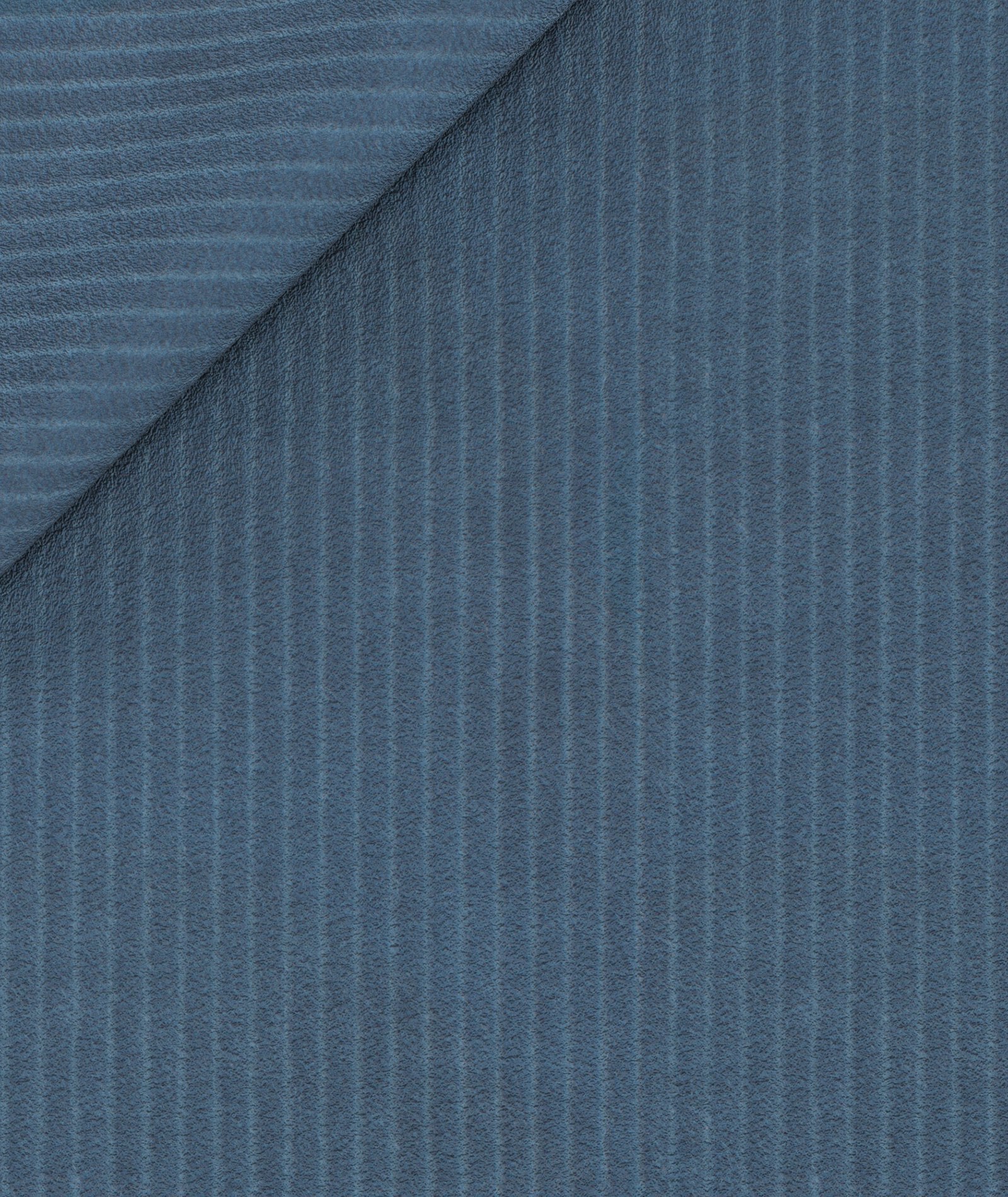 Overshirt Azzurro in velluto di cotone stretch - Image 6